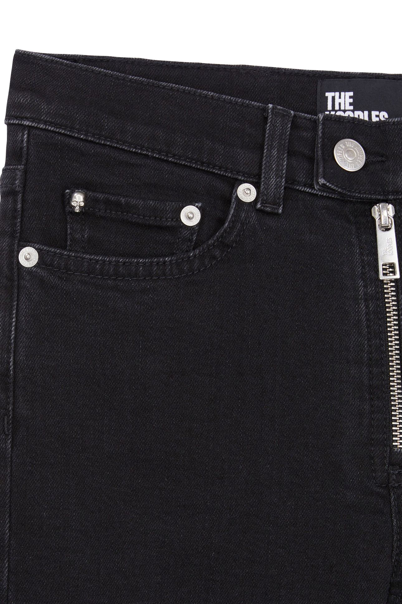 DENIM MOTORCYCLE JEANS WITH ZIPS 6