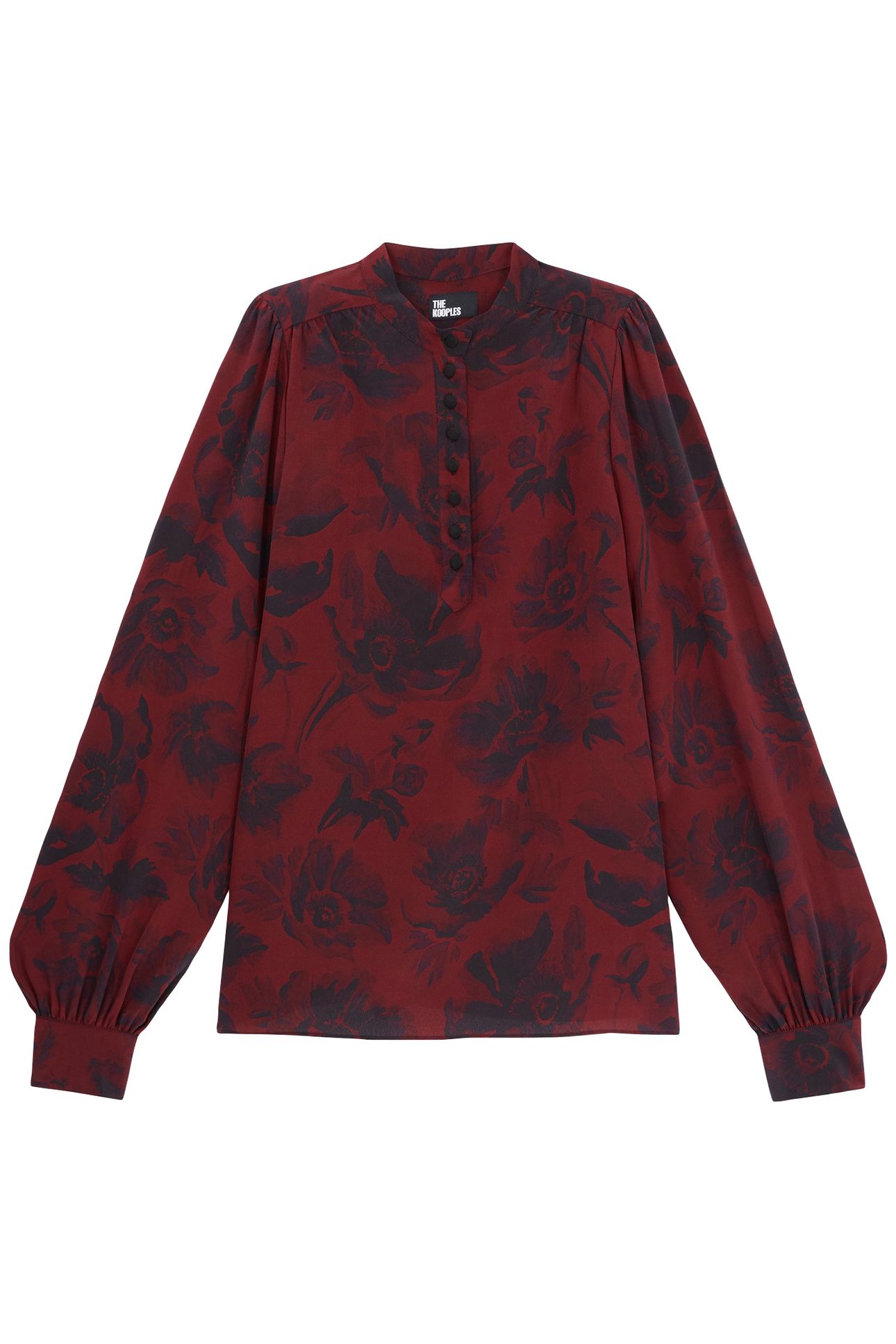 TOP AMPLE ML ENCOLURE V BLACK-BURGUNDY 4