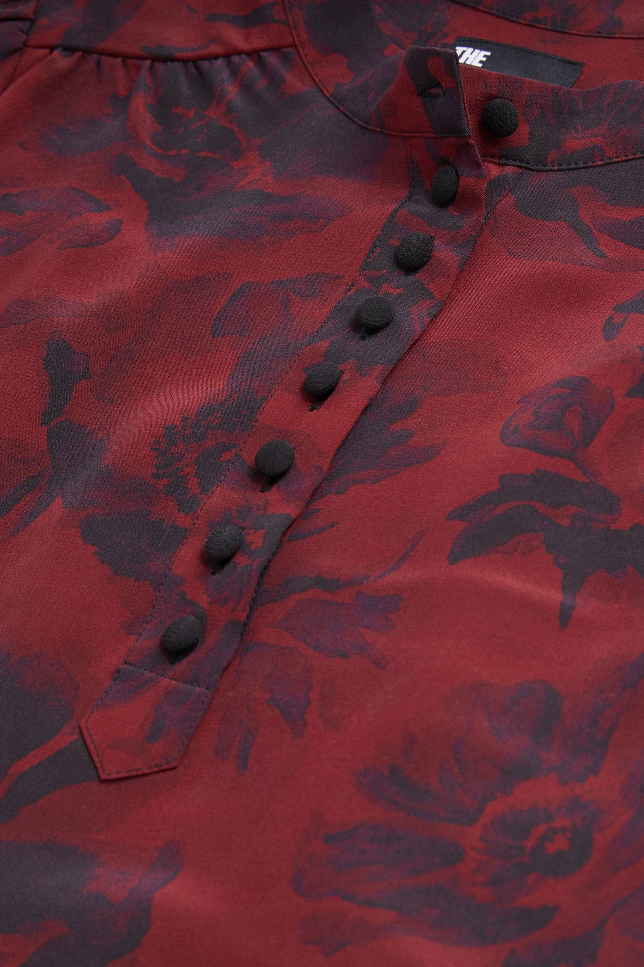 TOP AMPLE ML ENCOLURE V BLACK-BURGUNDY 5