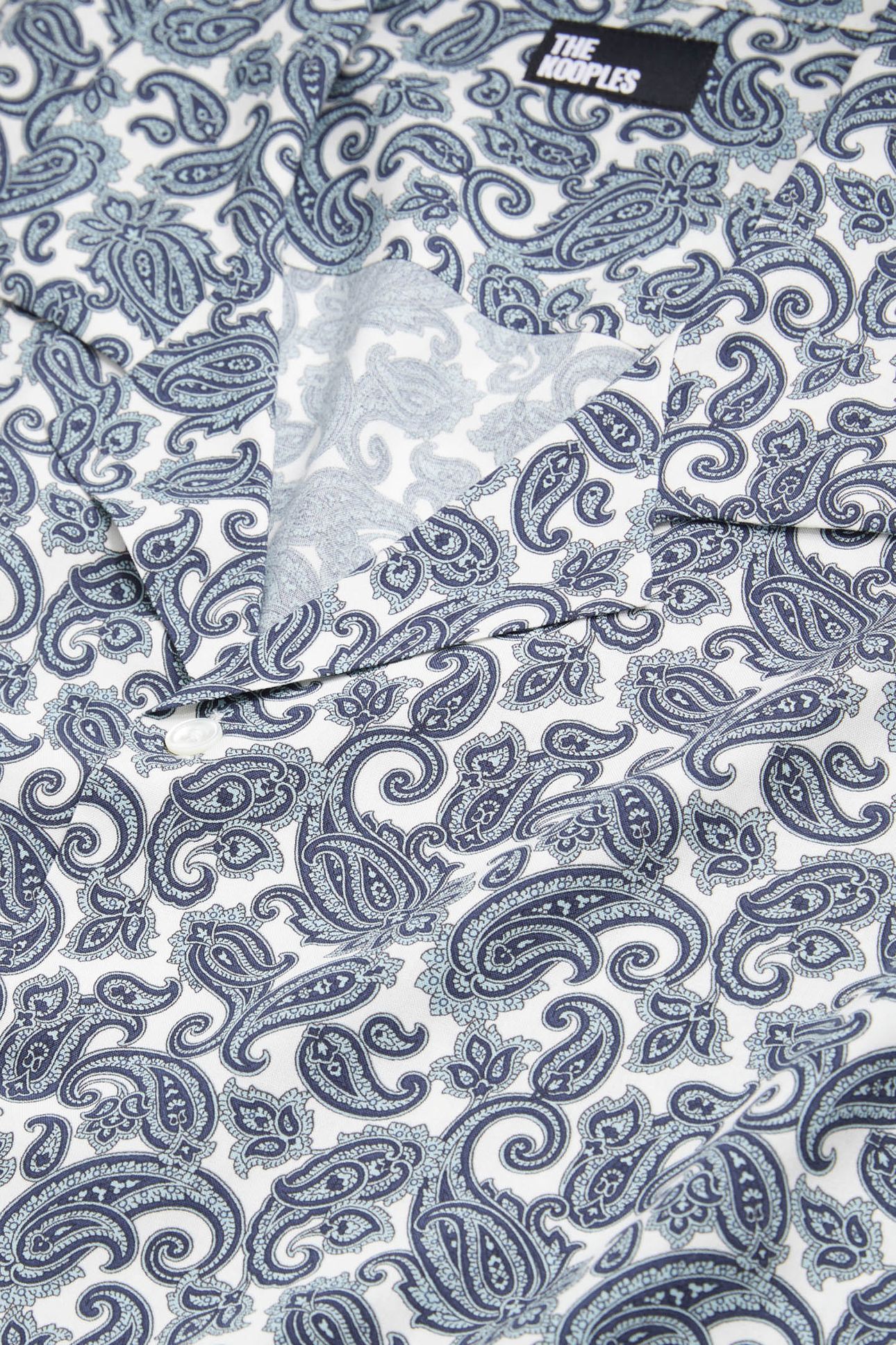 WAKO SHORT-SLEEVED SHIRT WHITE-BLUE 7