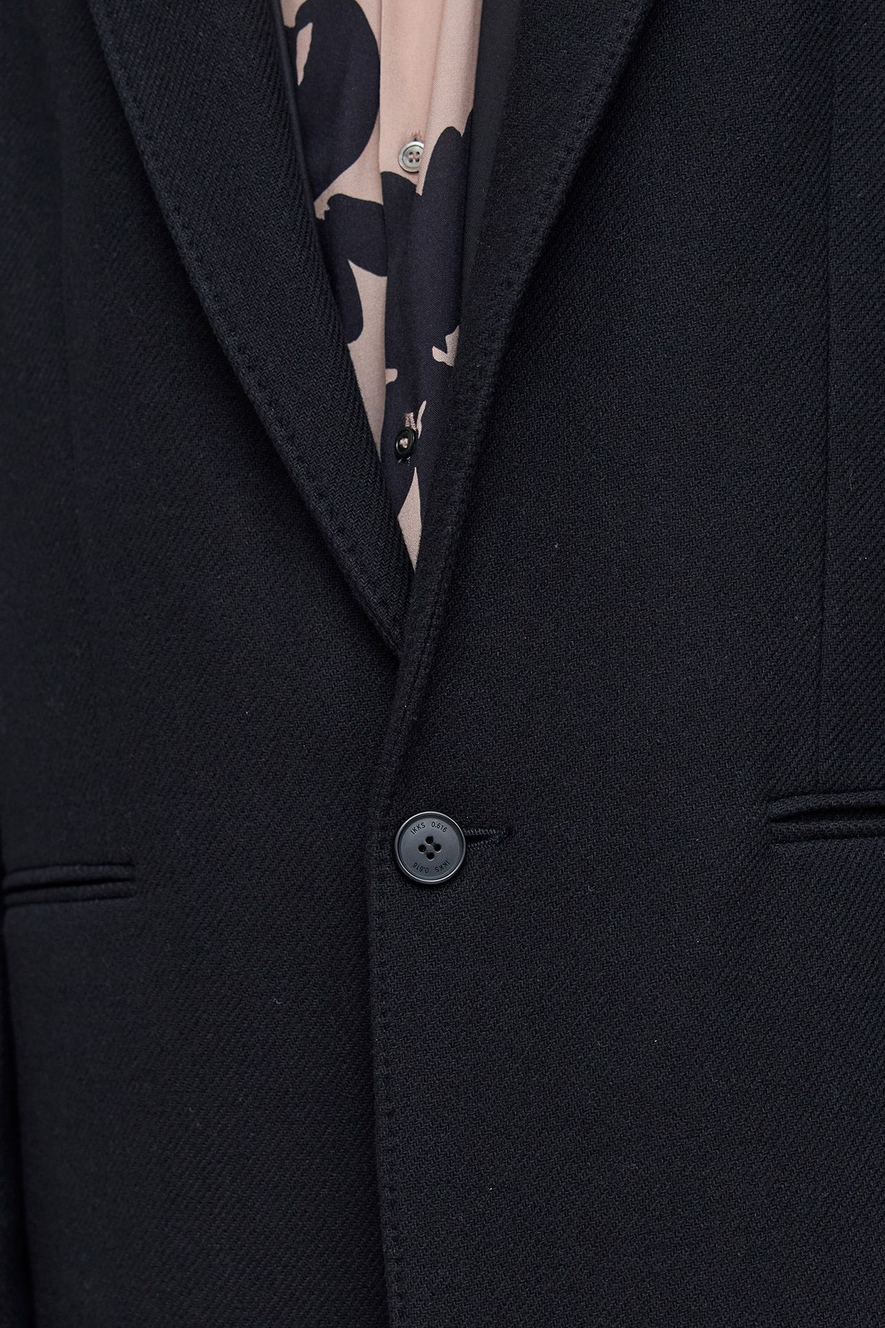 PURE EDITION-LONG BLACK WOOL COAT 6