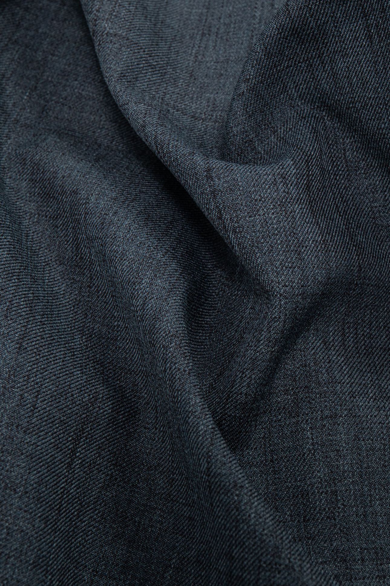 DENIM-EFFECT QUILTED INDIGO PARKA 8