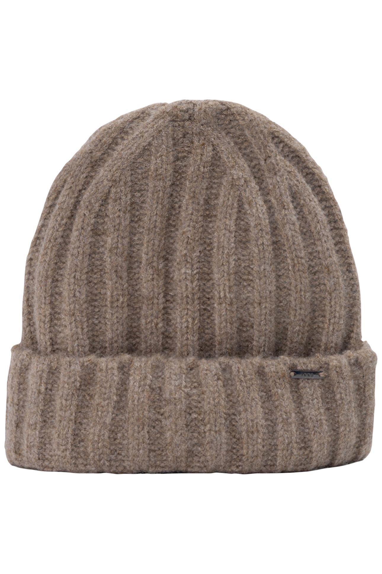 CHESTNUT HAT, CHUNKY RIB KNIT 1