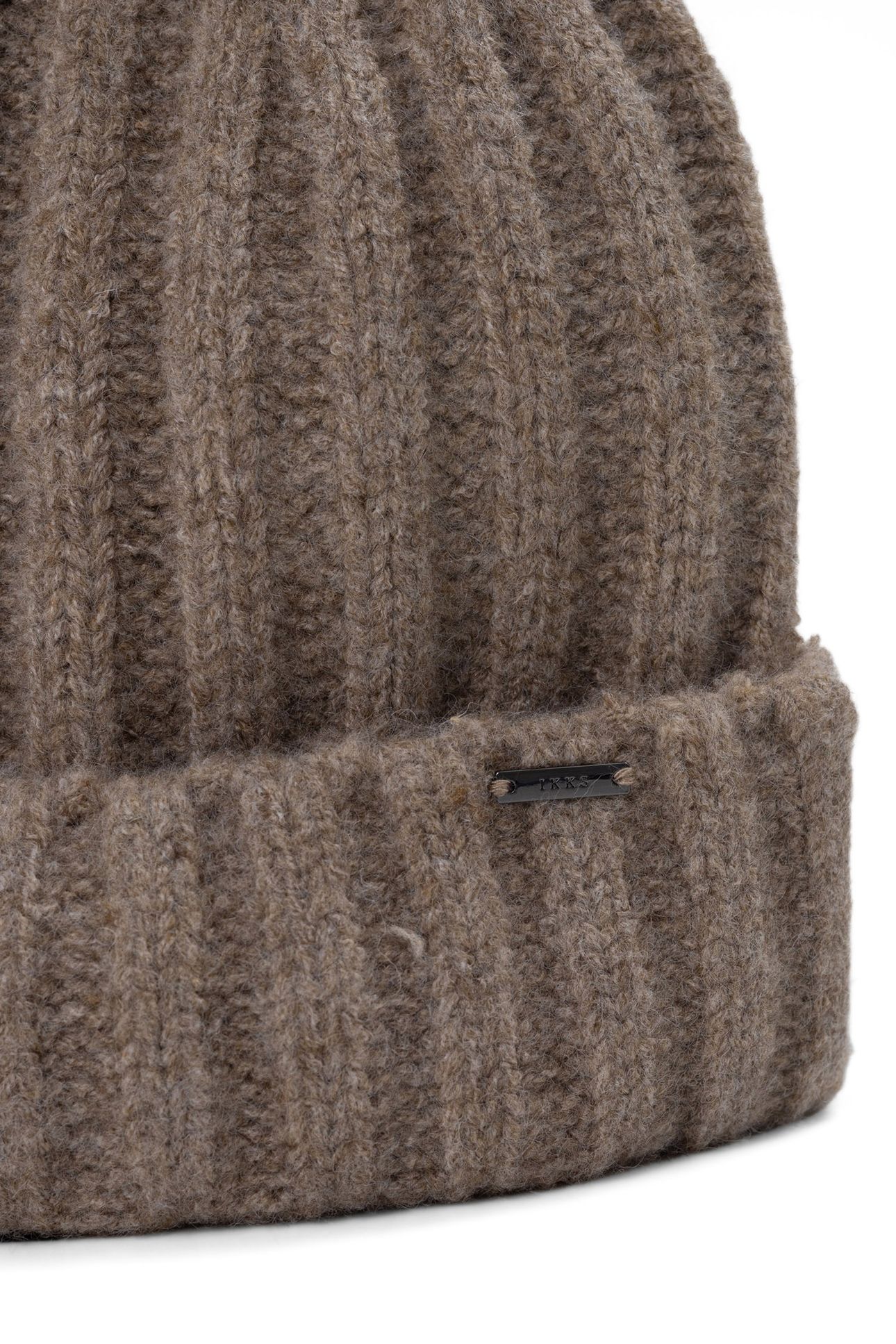 CHESTNUT HAT, CHUNKY RIB KNIT 4