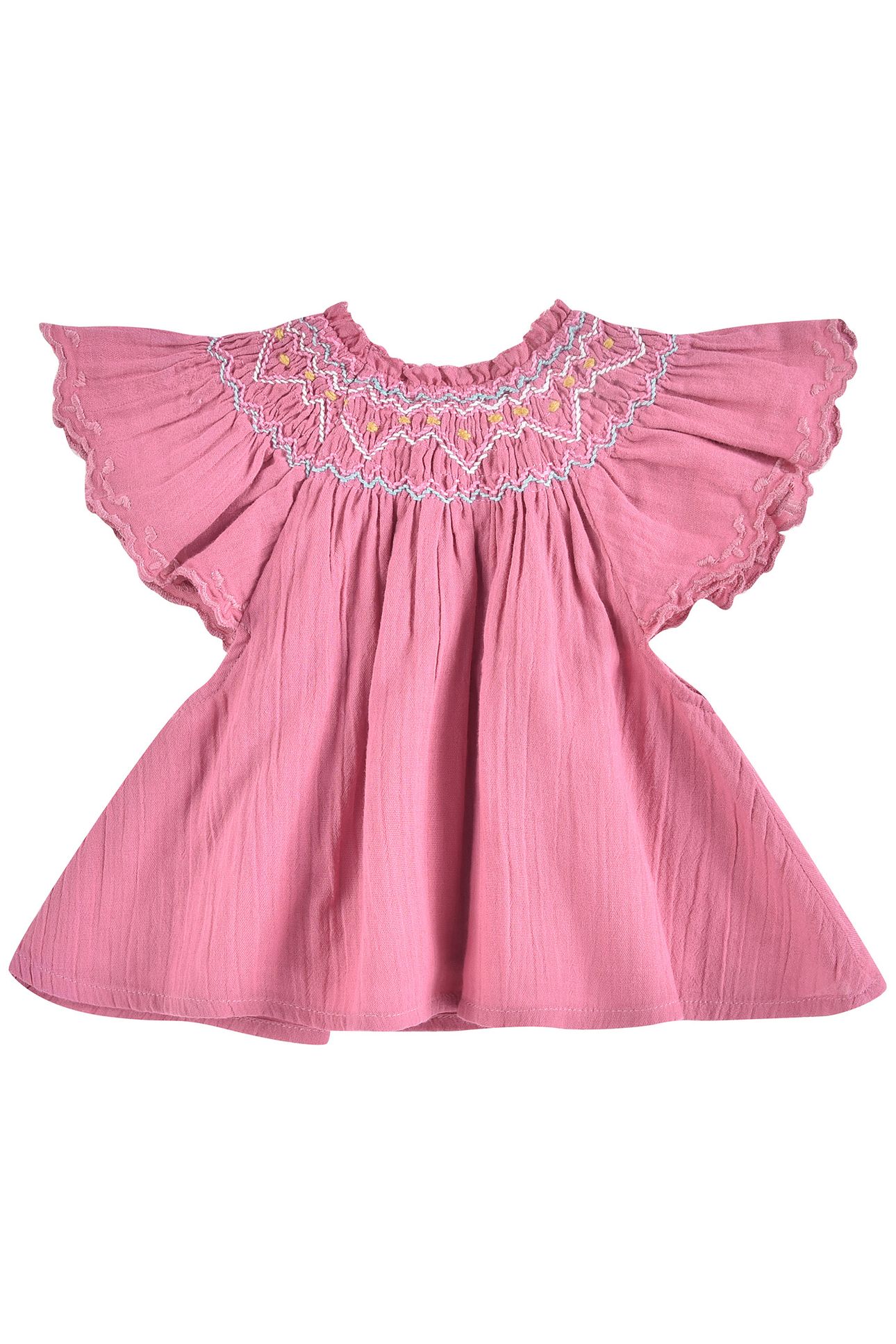 BLOUSE FLORE RASPBERRY 1
