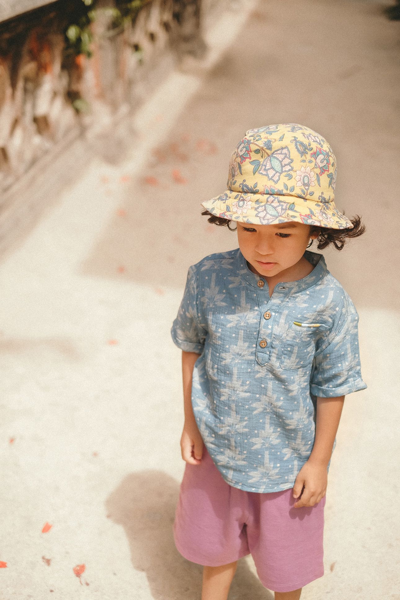 SHIRT ARUN BLUE PEACOCK MANDALA 3
