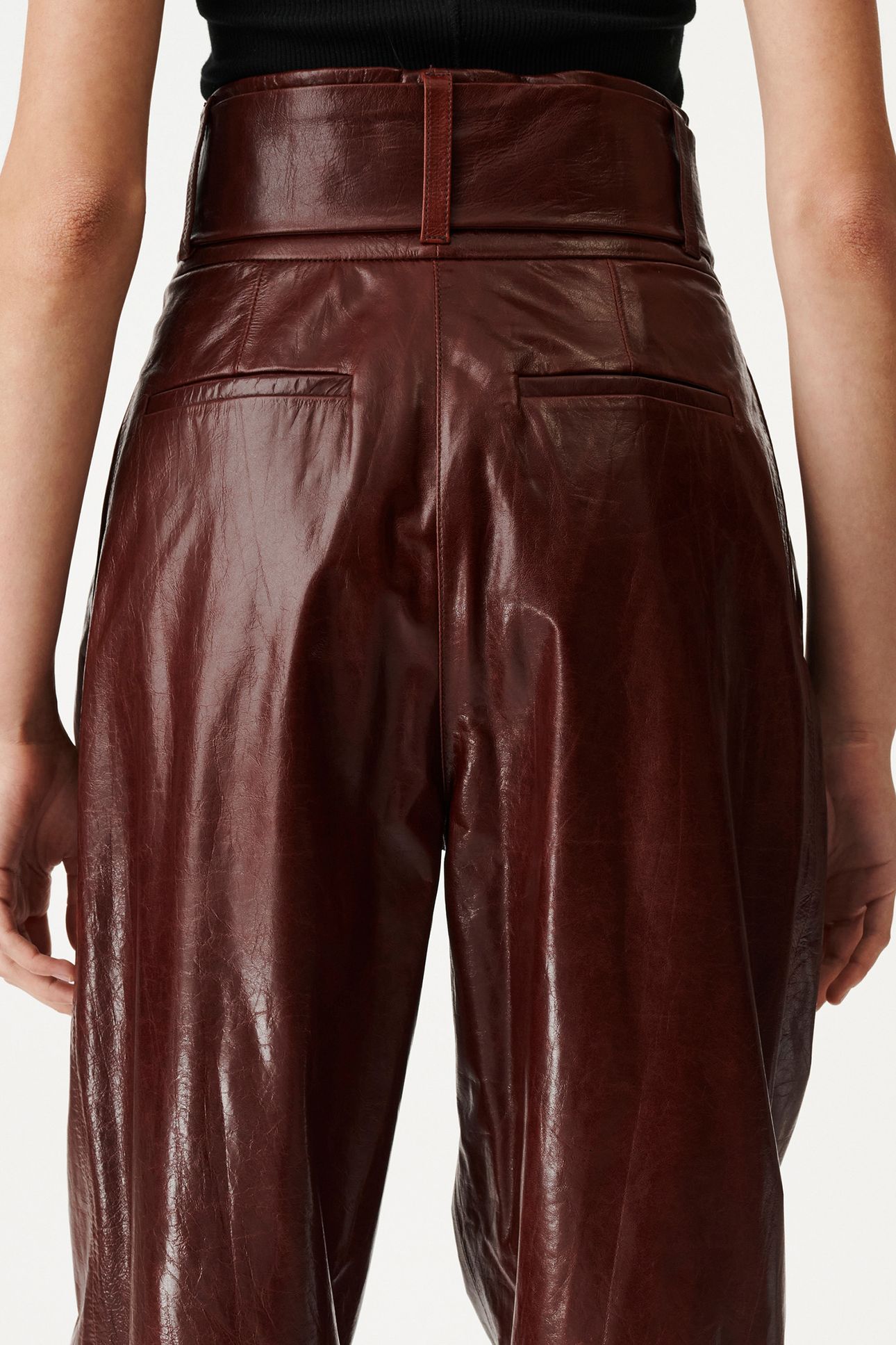 SALIL TROUSER GARNET 5