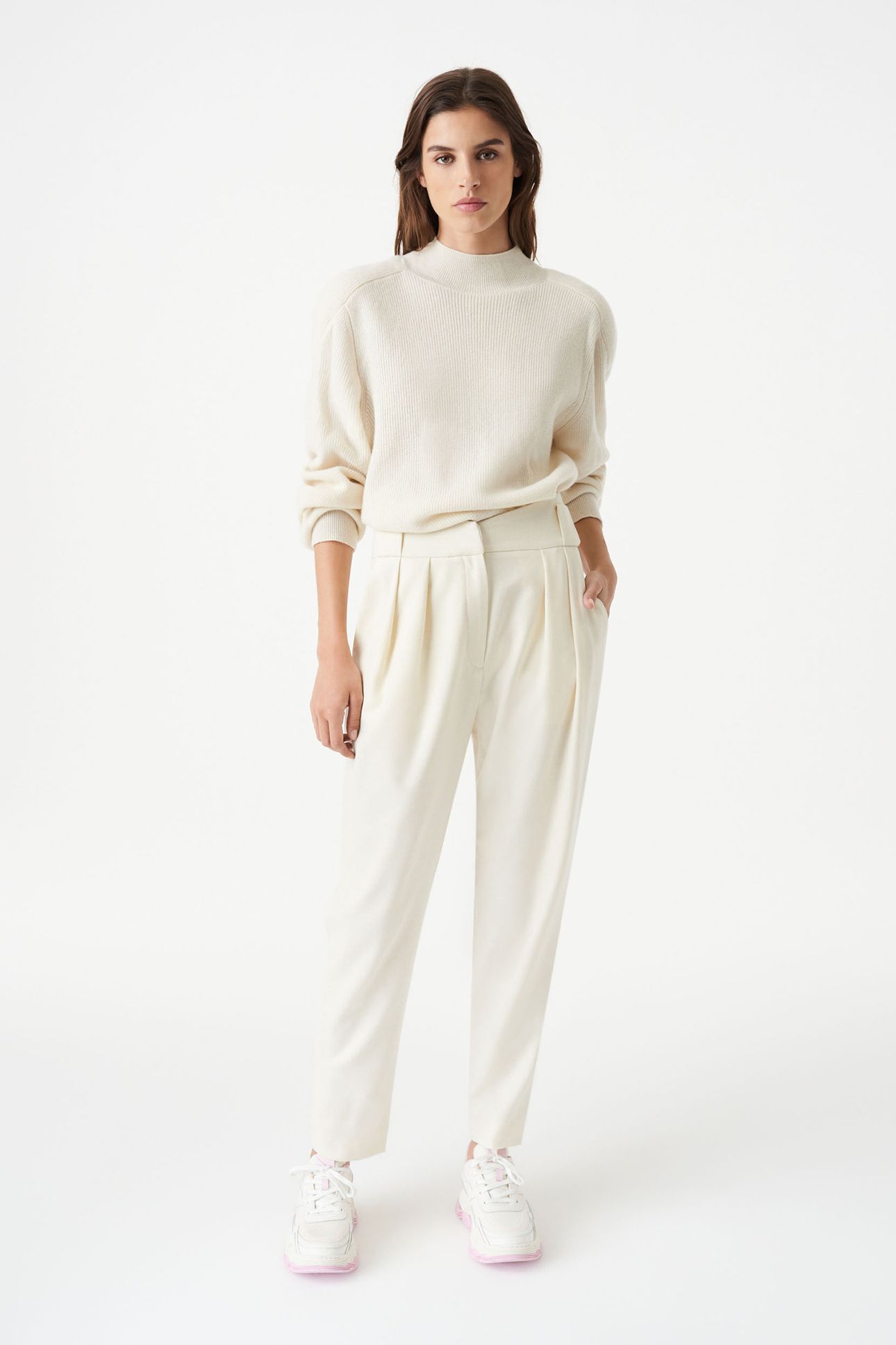 NAHIMA TROUSER ECRU 1