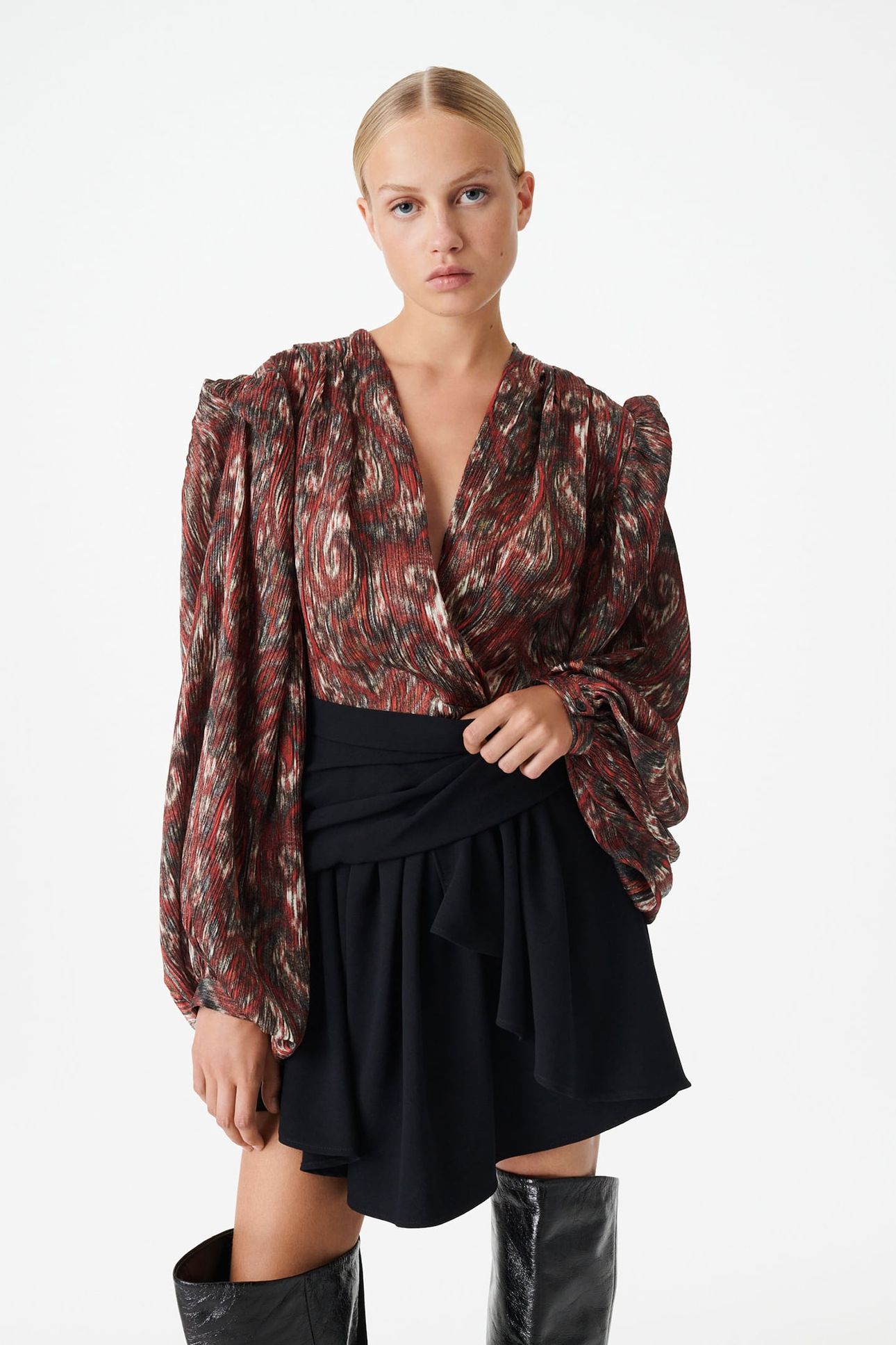 ZARFI TOP MIXED RED 1