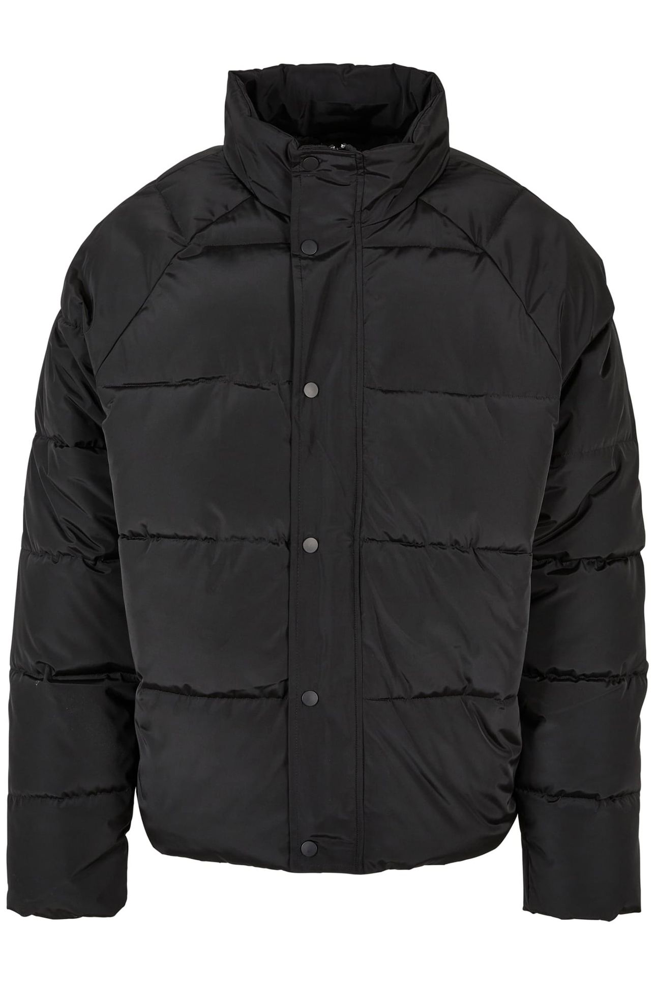 RAGLAN PUFFER JACKET BLACK 1
