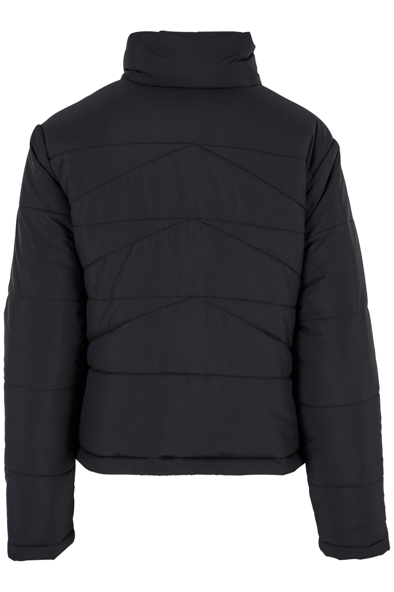 LADIES ARROW PUFFER JACKET BLACK 2