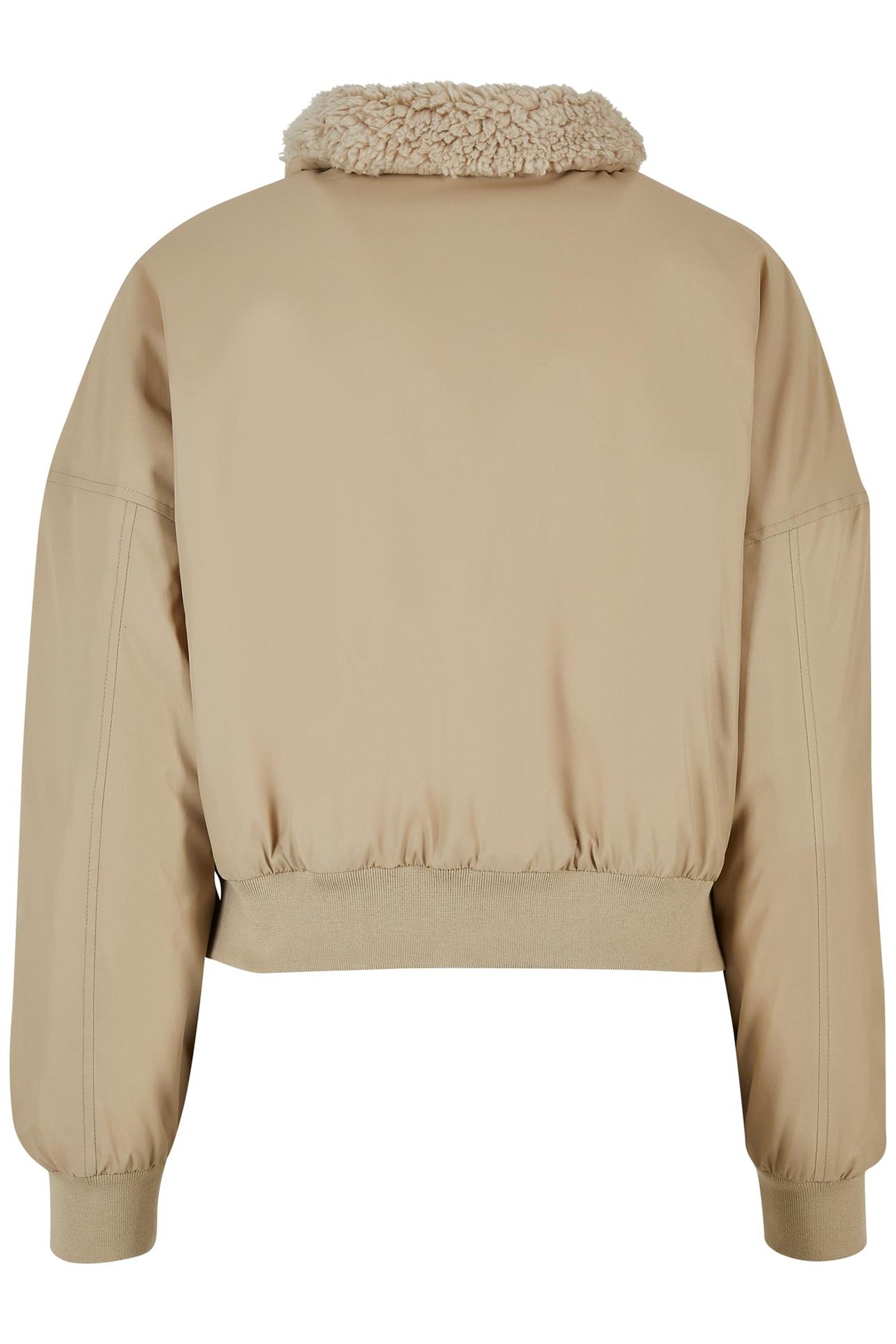 LADIES PILOT BOMBER JACKET WET SAND/SAND 2