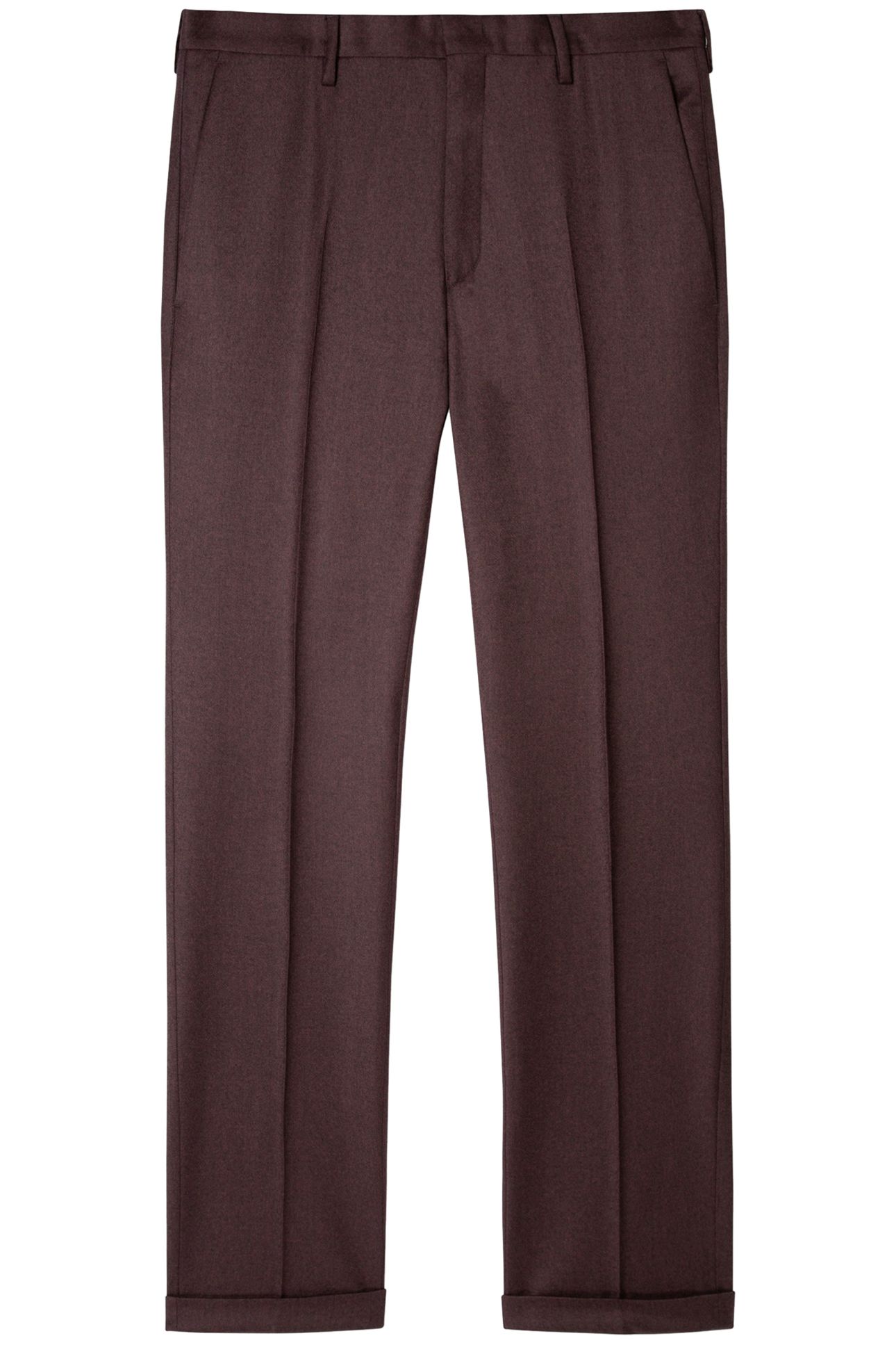 TROUSER VERY DARK RED 4