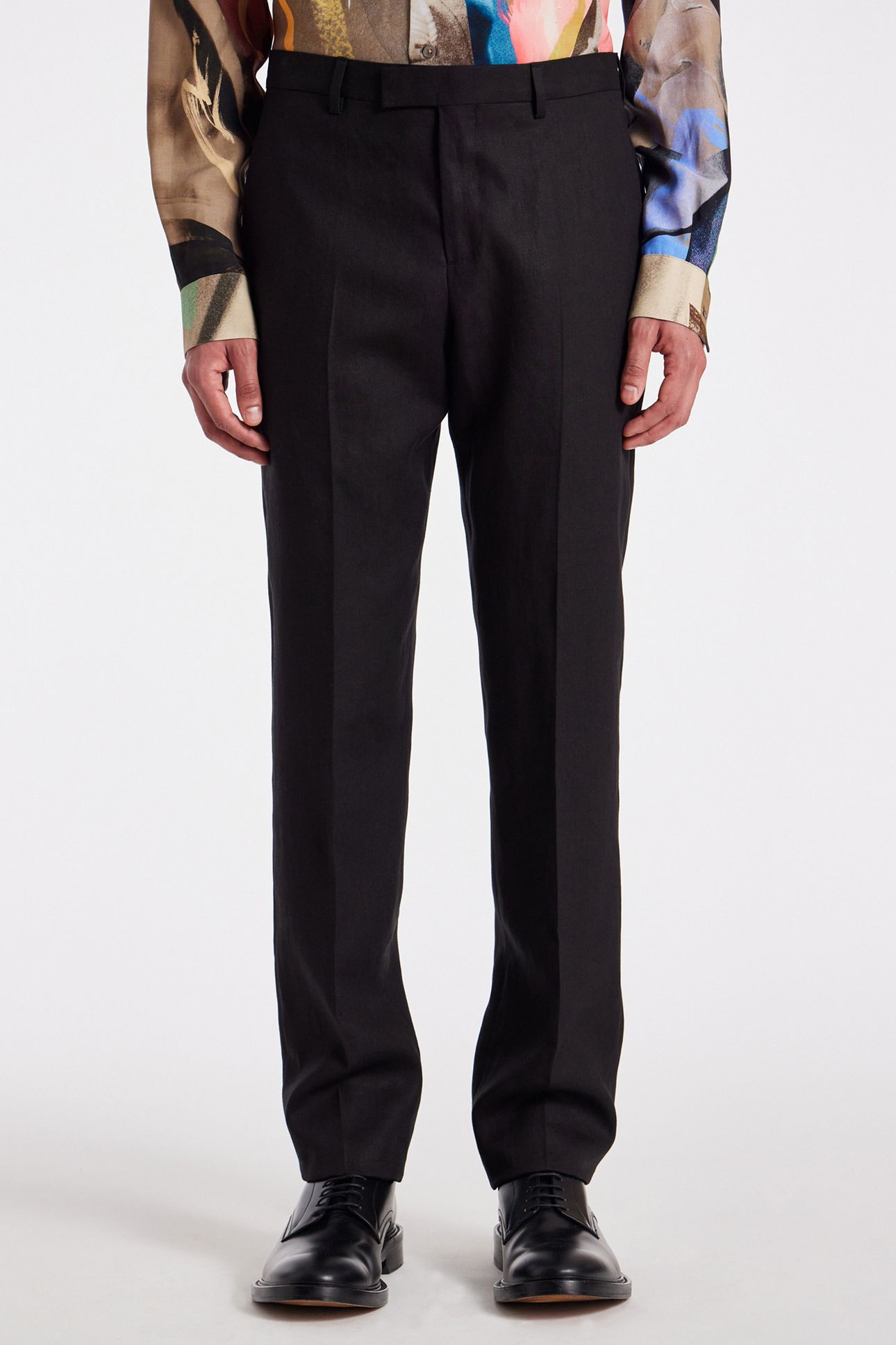 SLIM FIT TROUSER BLACK 1