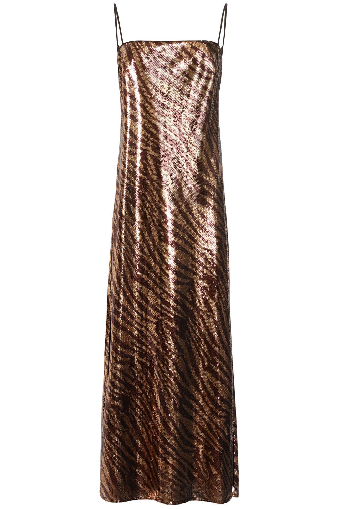 BONNIE TIGER DRESS GOLD/BLACK 2