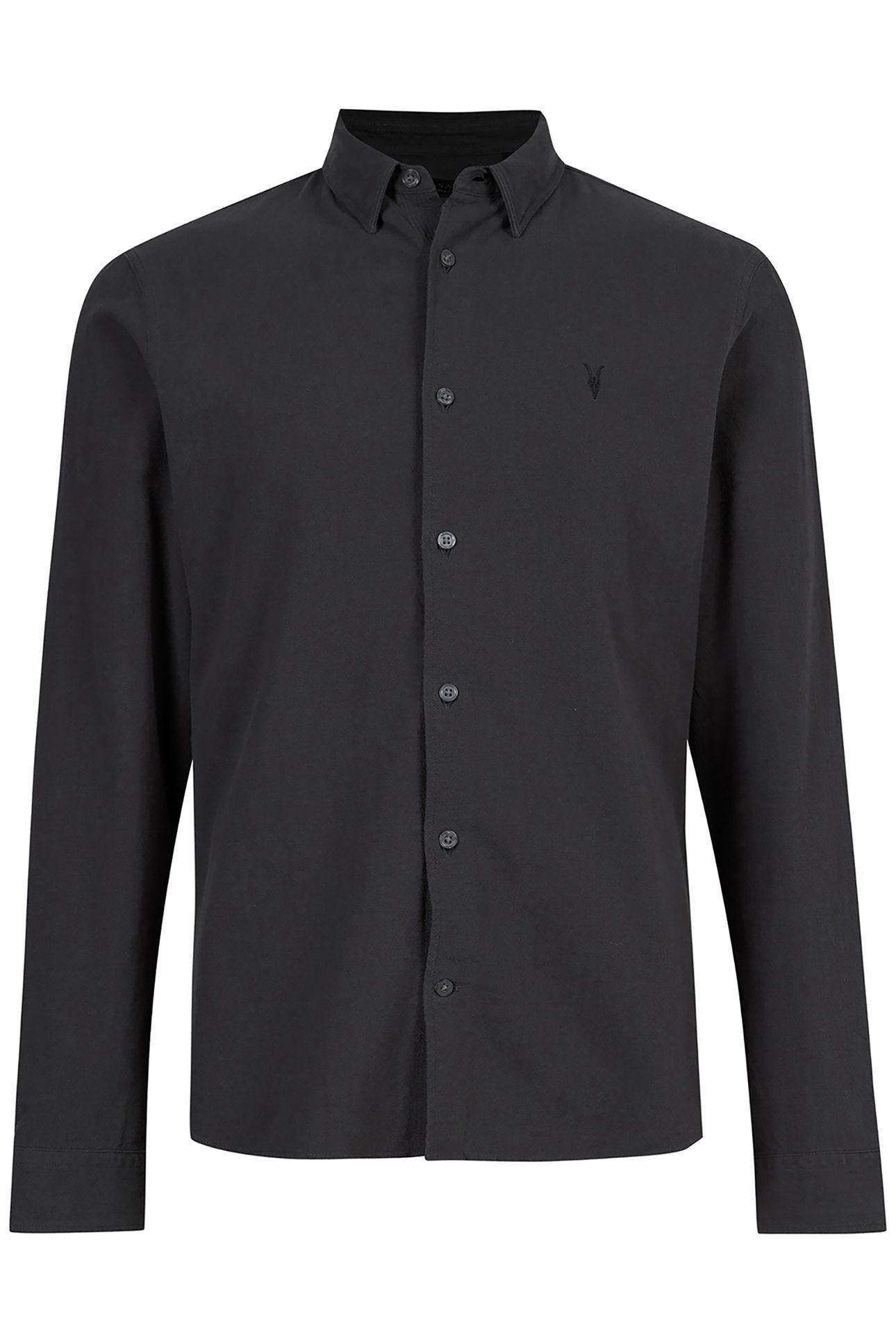 LOVELL LS SHIRT WASHED BLACK 4