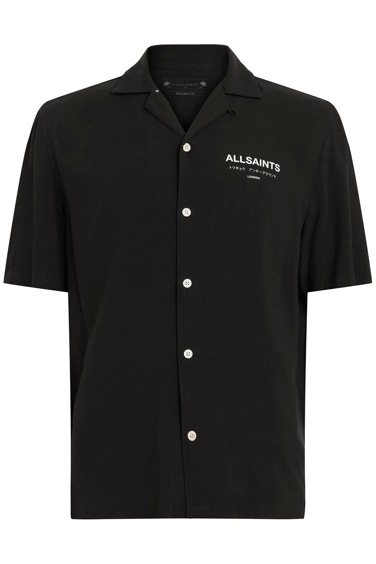 UNDERGROUND SS SHIRT JET BLACK/ECRU 4