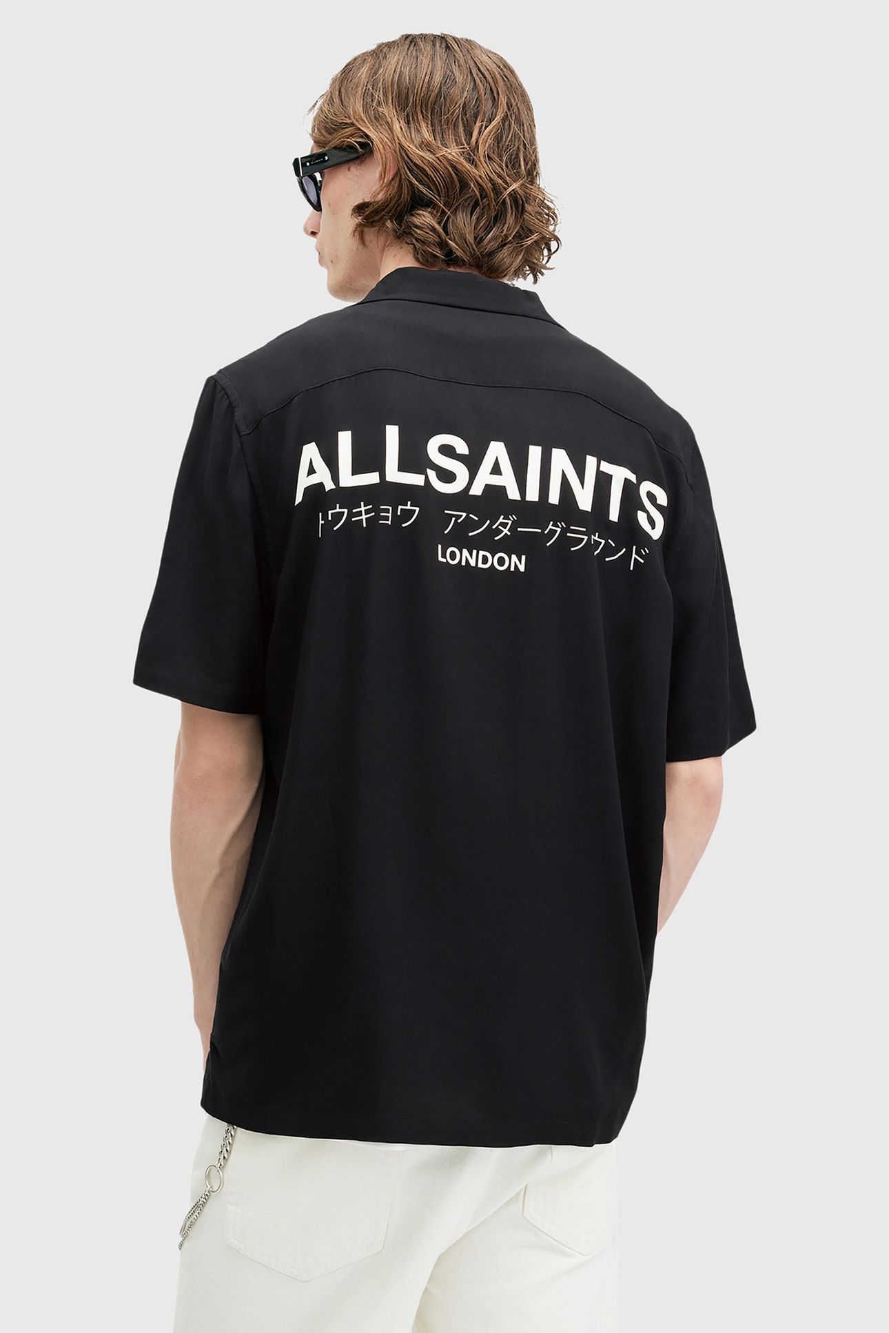 UNDERGROUND SS SHIRT JET BLACK/ECRU 2