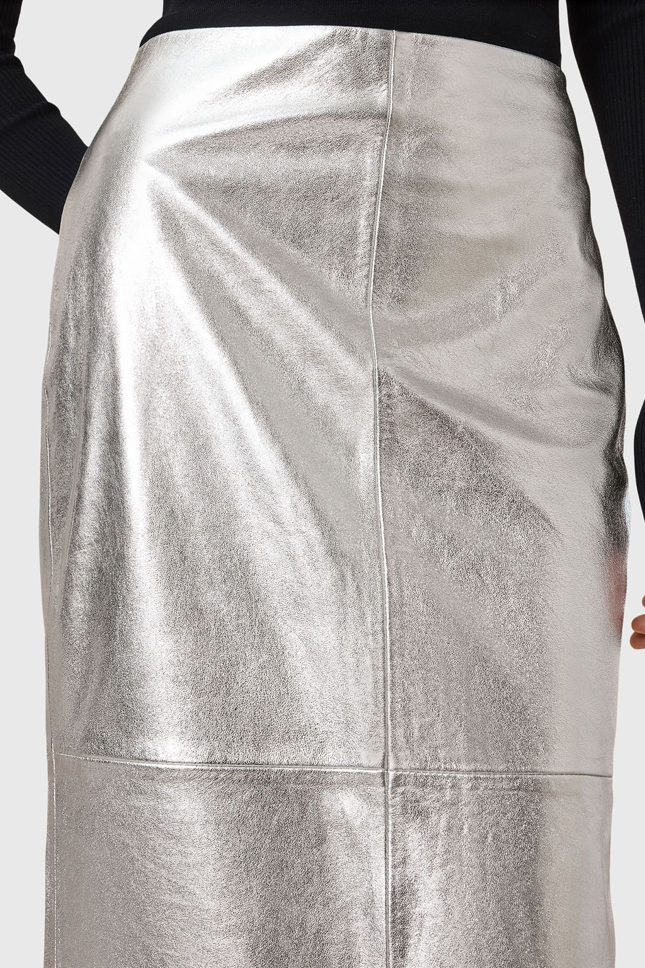 RENAI PENCIL SKIRT SILVER 7