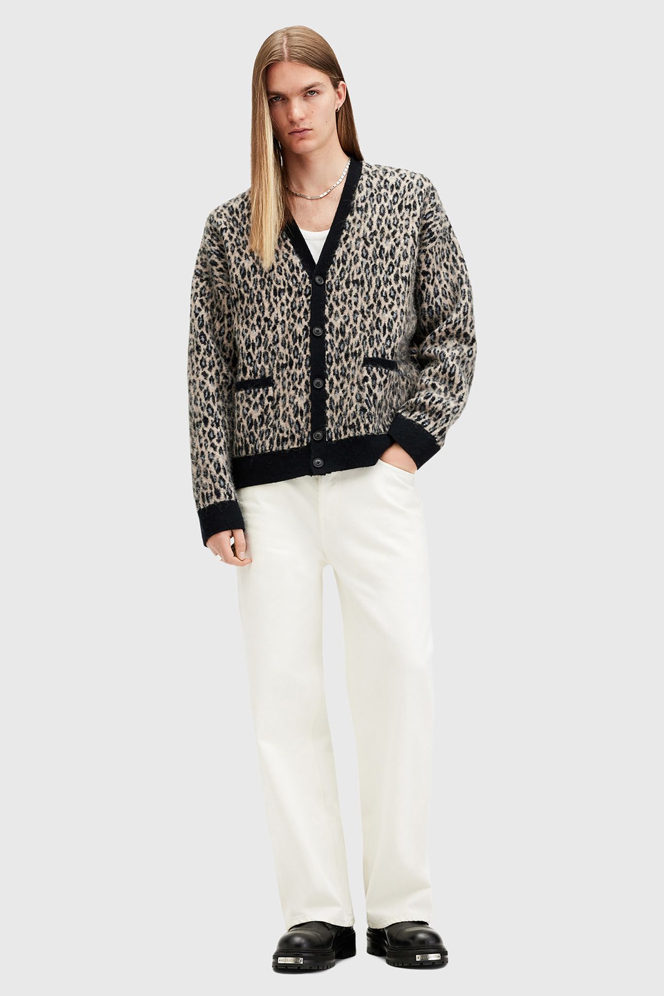 NEKO CARDIGAN TAUPE BROWN 3