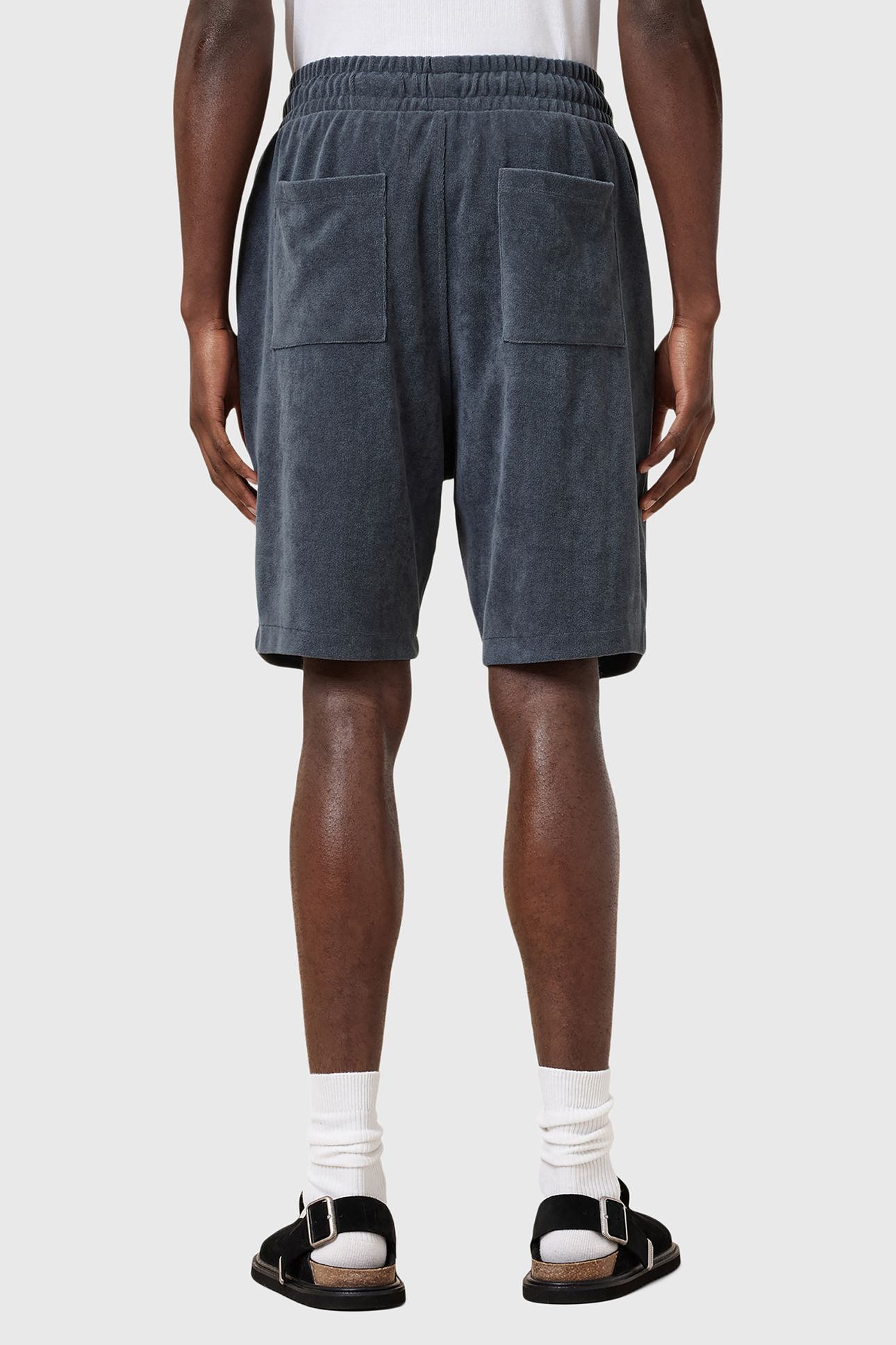 FELIX SWEATSHORT PITCHED BLUE 2