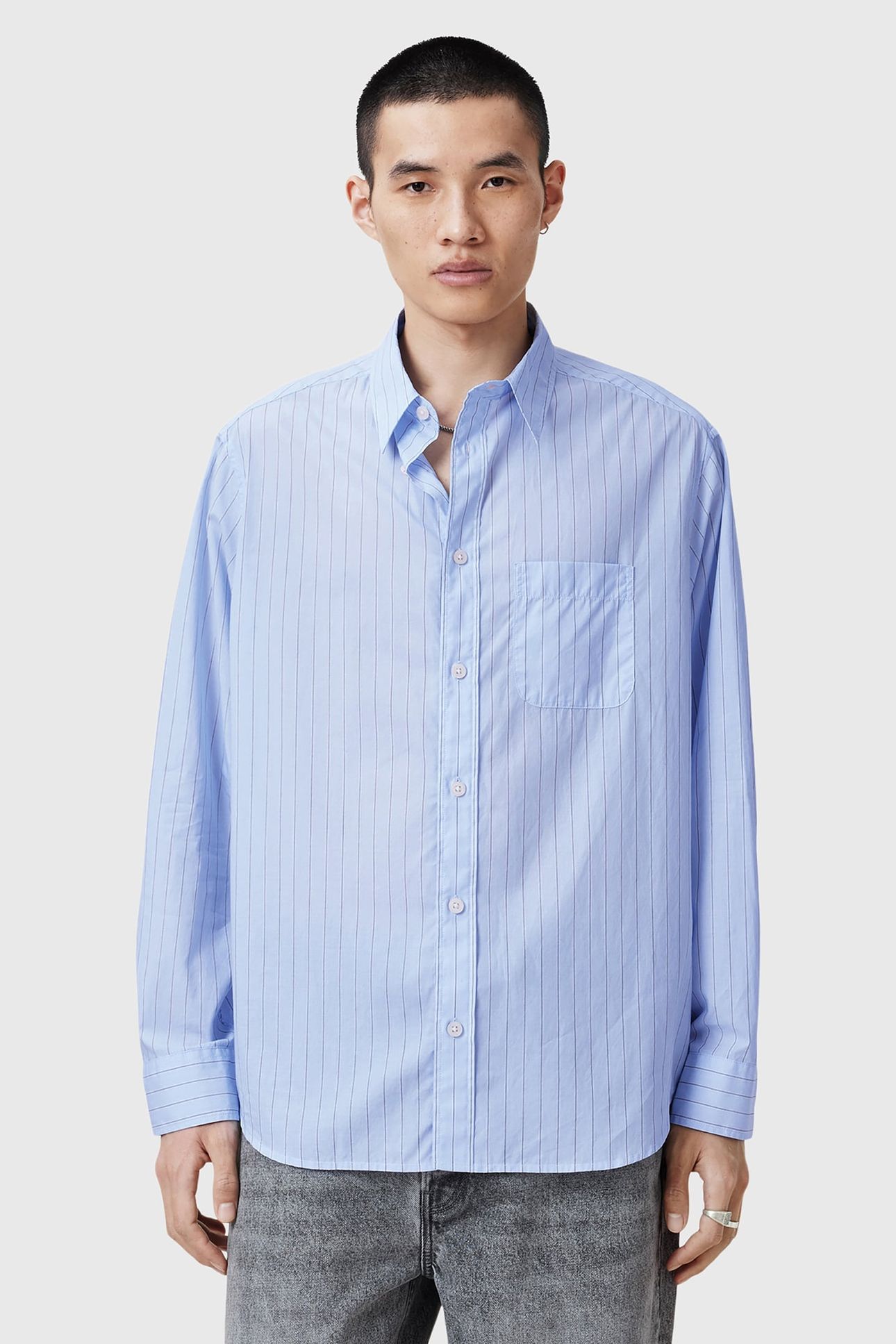 MARCEL LS SHIRT WILLOW BLUE 1