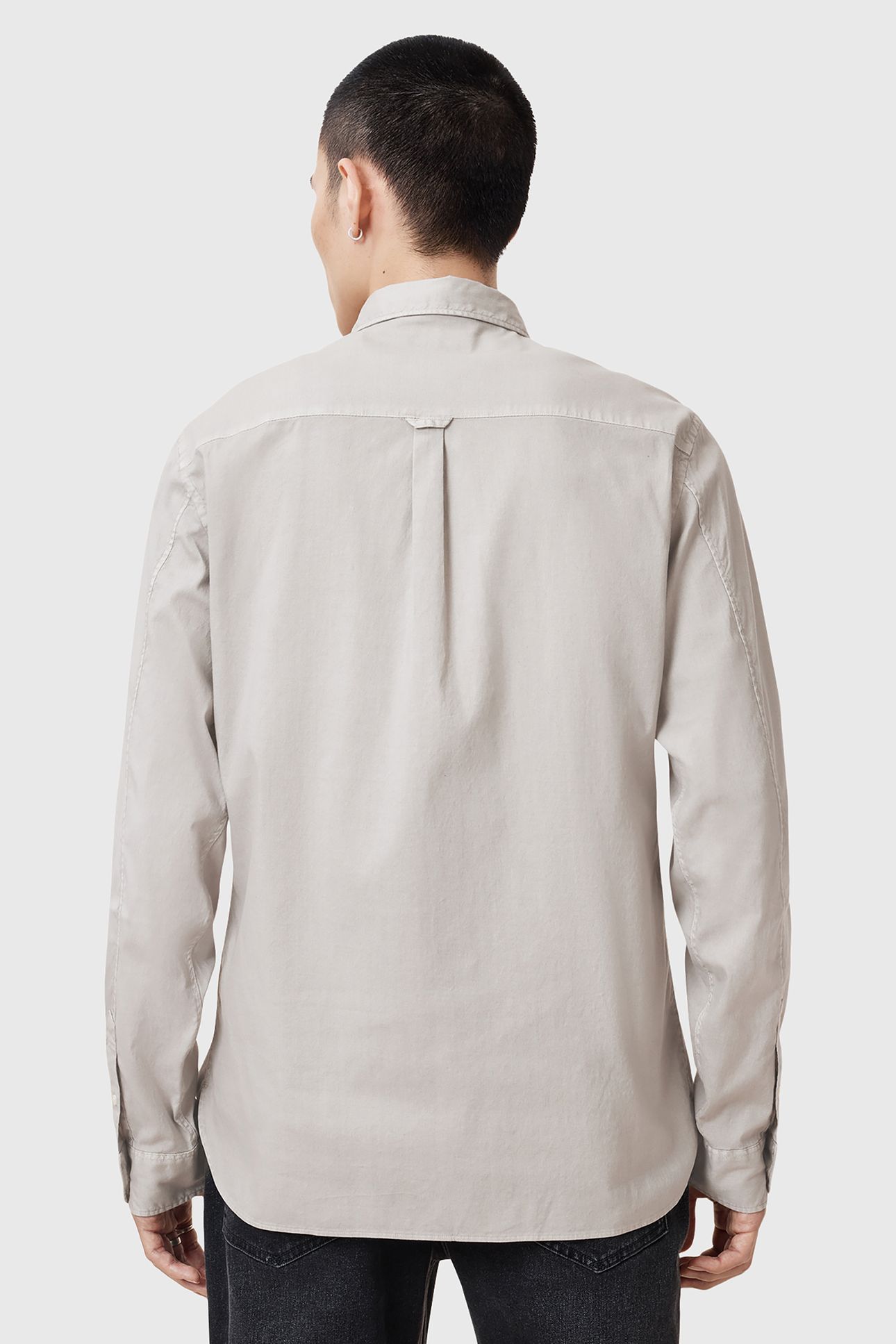 HAWTHORNE LS SHIRT WHISPER GREY 2
