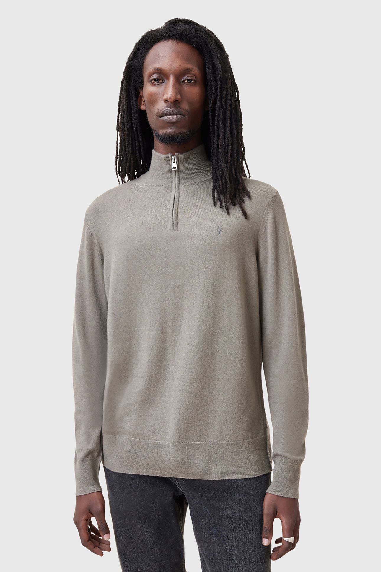 KILBURN ZIP FUNNEL CHESTNUT BROWN 1