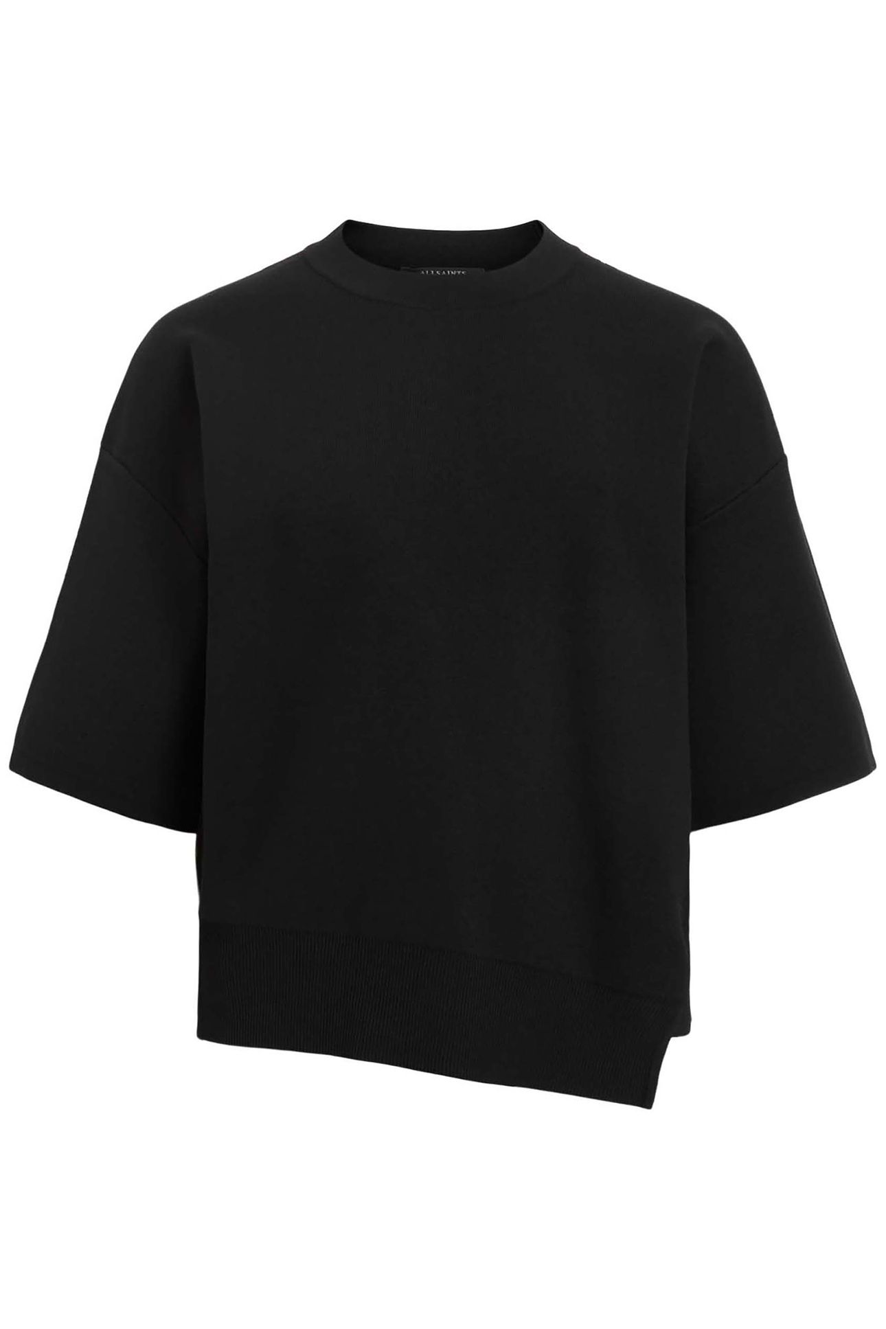 REMI KNIT TEE BLACK 4