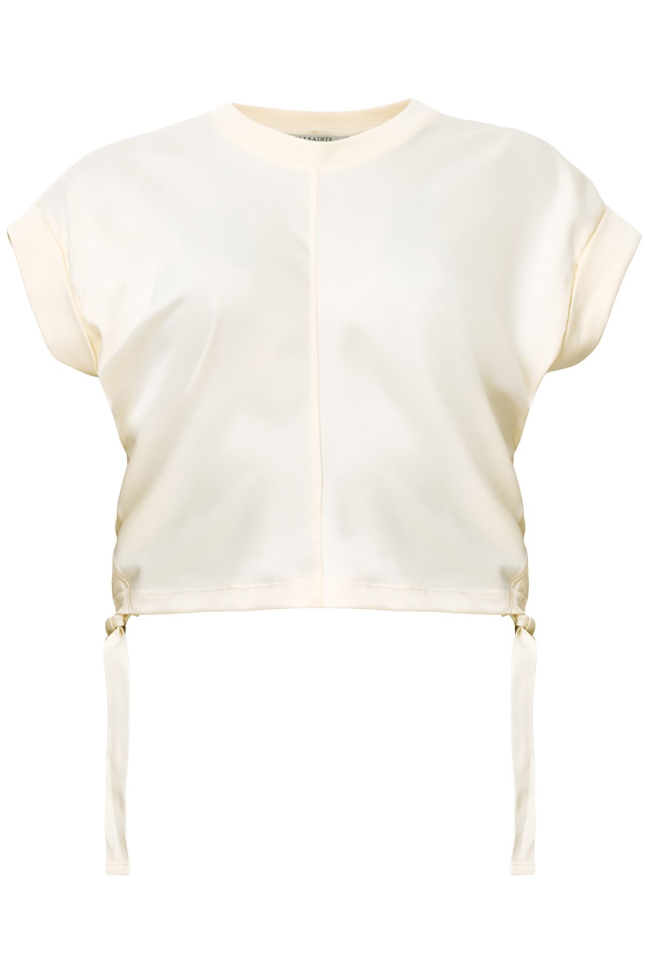 MIRA SATIN TEE TOFU WHITE 4