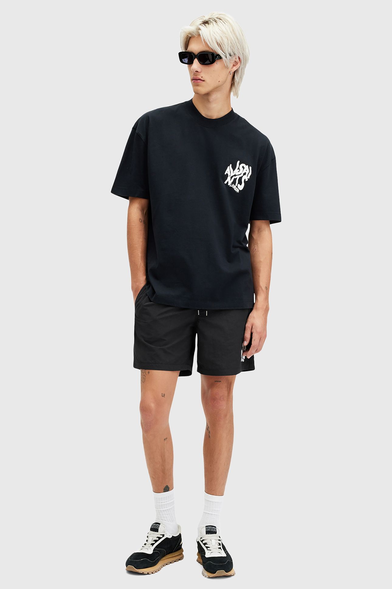 ORLANDO SWIMSHORT JET BLACK 3