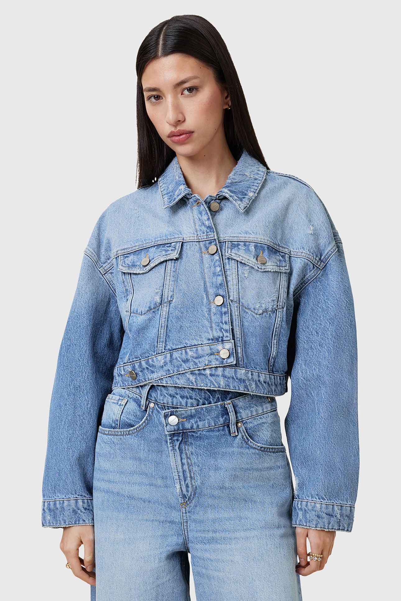 AKI CROSSOVER JACKET LIGHT INDIGO 1