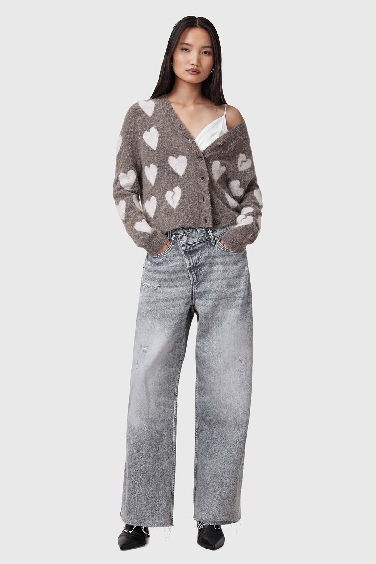 AKI CROSSOVER JEAN WASHED GREY 3