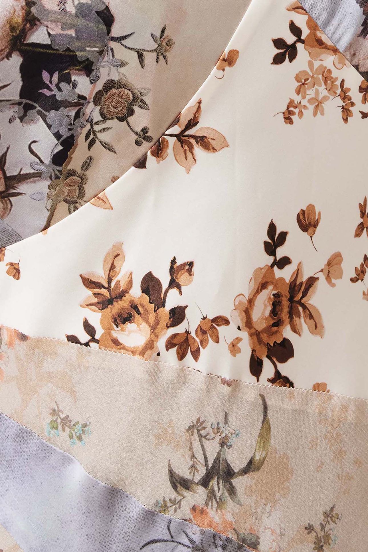 LALA DRESS ORIGIN DITSY BROWN 9