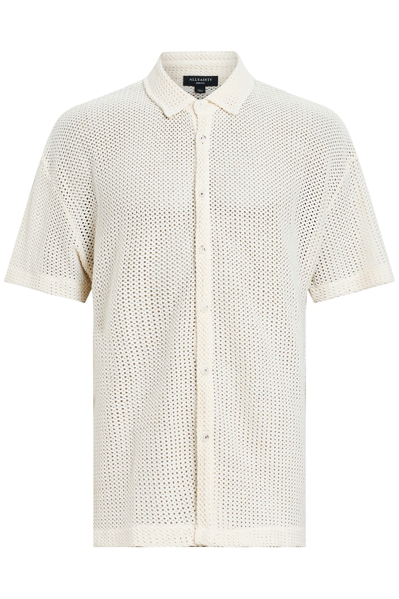 MUNROE SS SHIRT CHALK WHITE 4