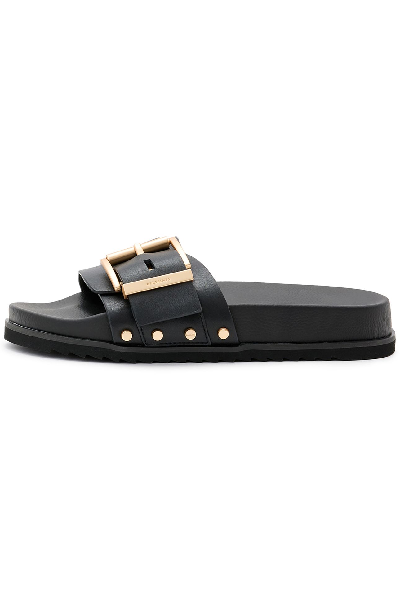 ELLIE STUD SLIDER BLACK 2
