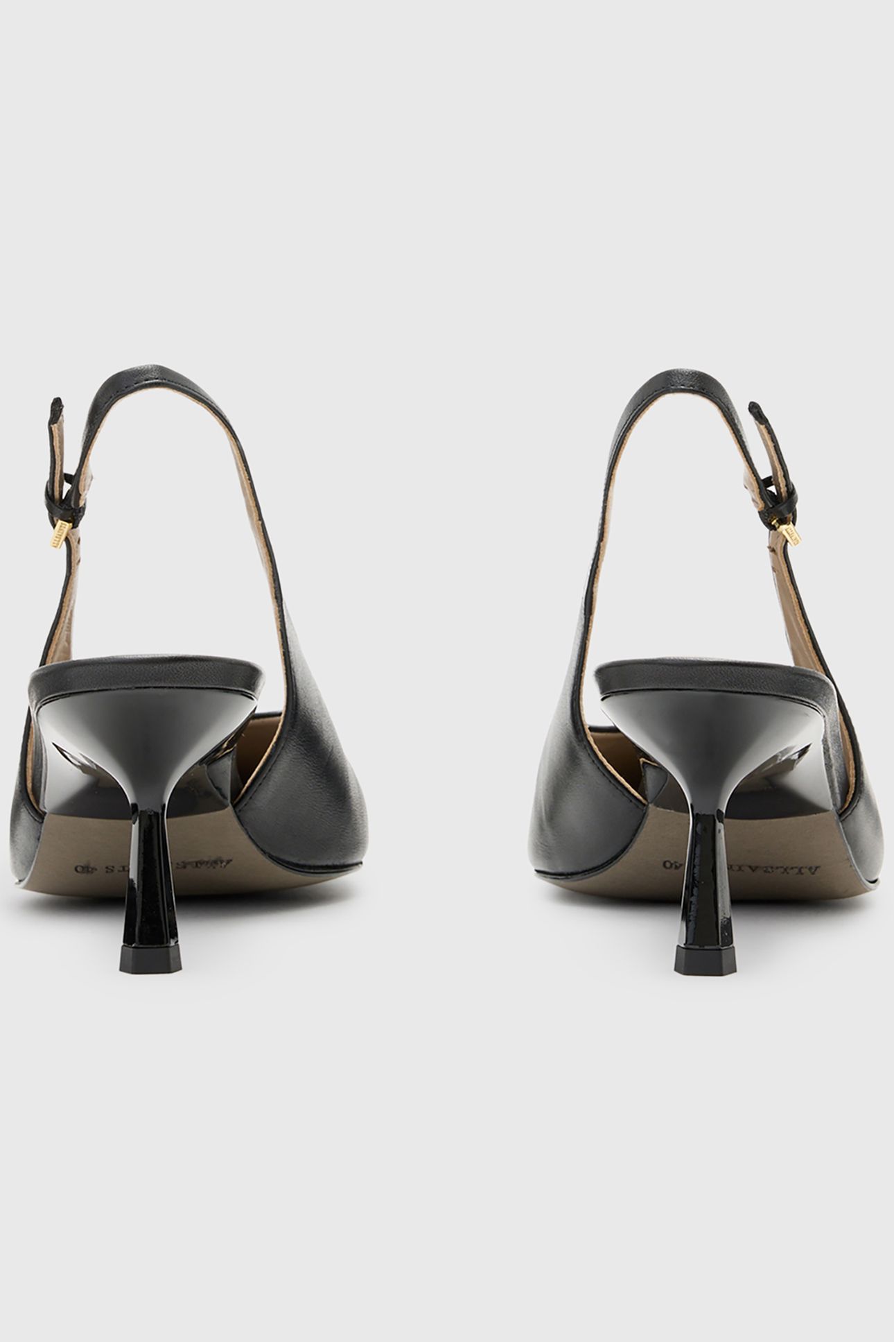DENVER SLINGBACK BLACK/GOLD 4