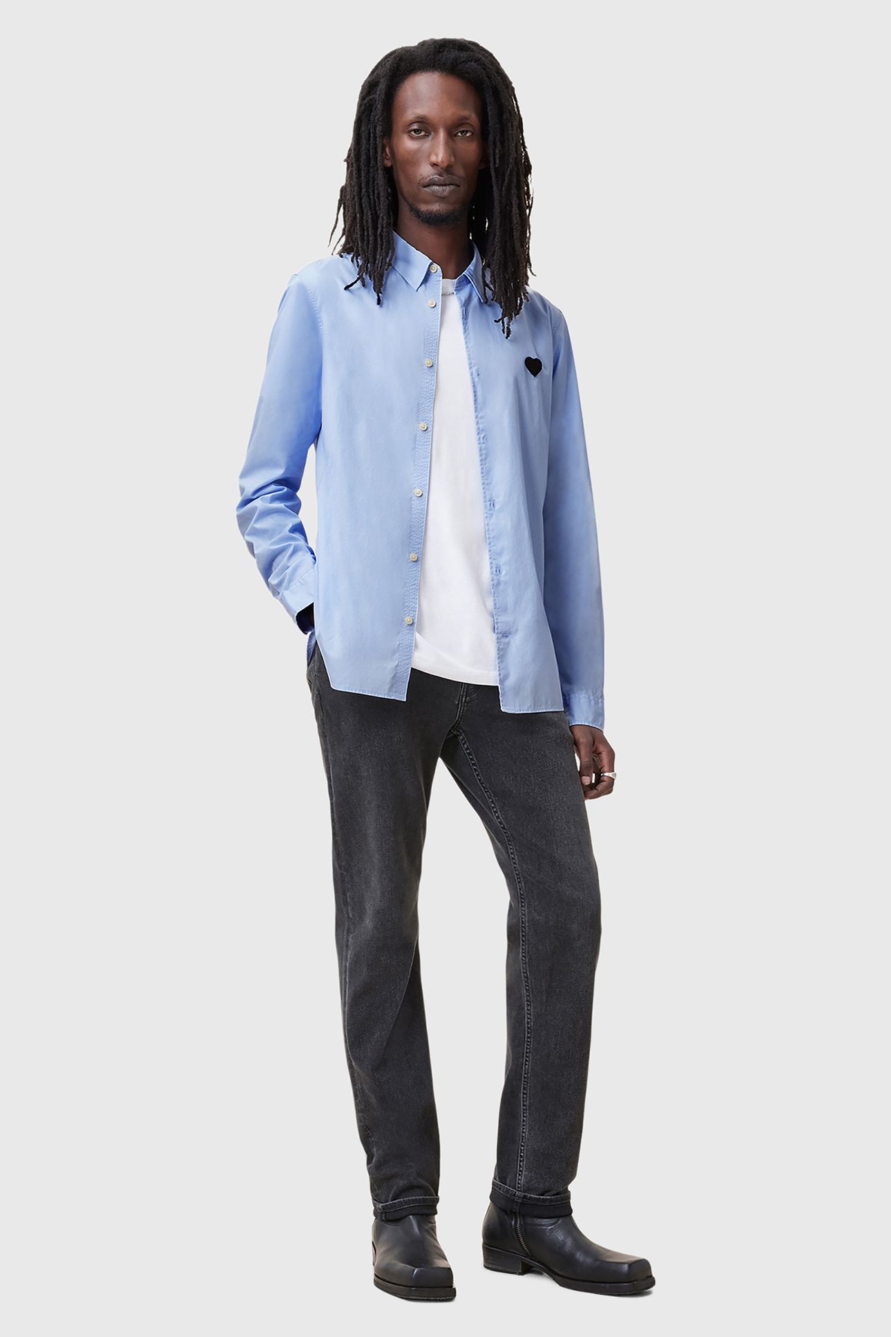 AMANTE LS SHIRT WILLOW BLUE 3