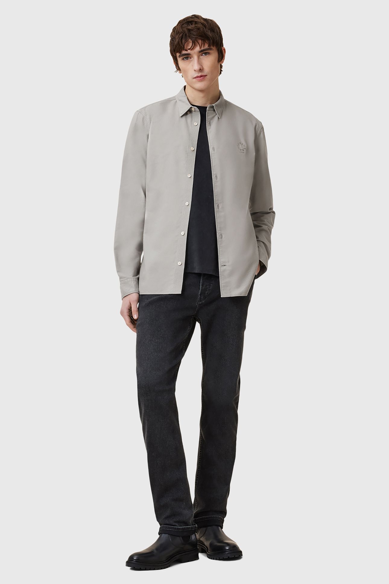HAVEN LS SHIRT WHISPER GREY 3