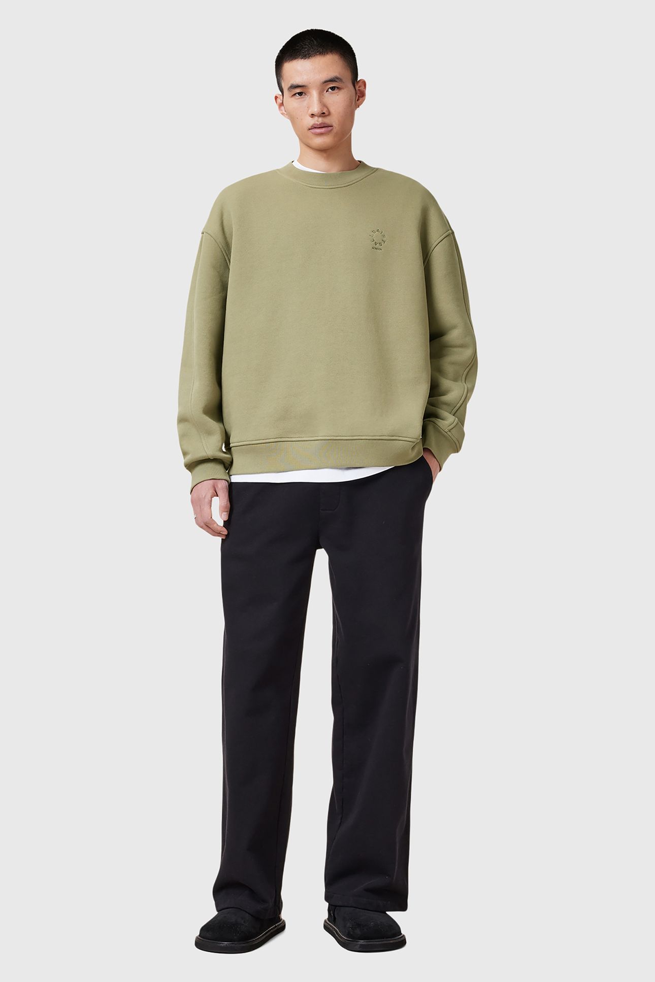 HAVEN CREW LIGHT ASH GREEN 3