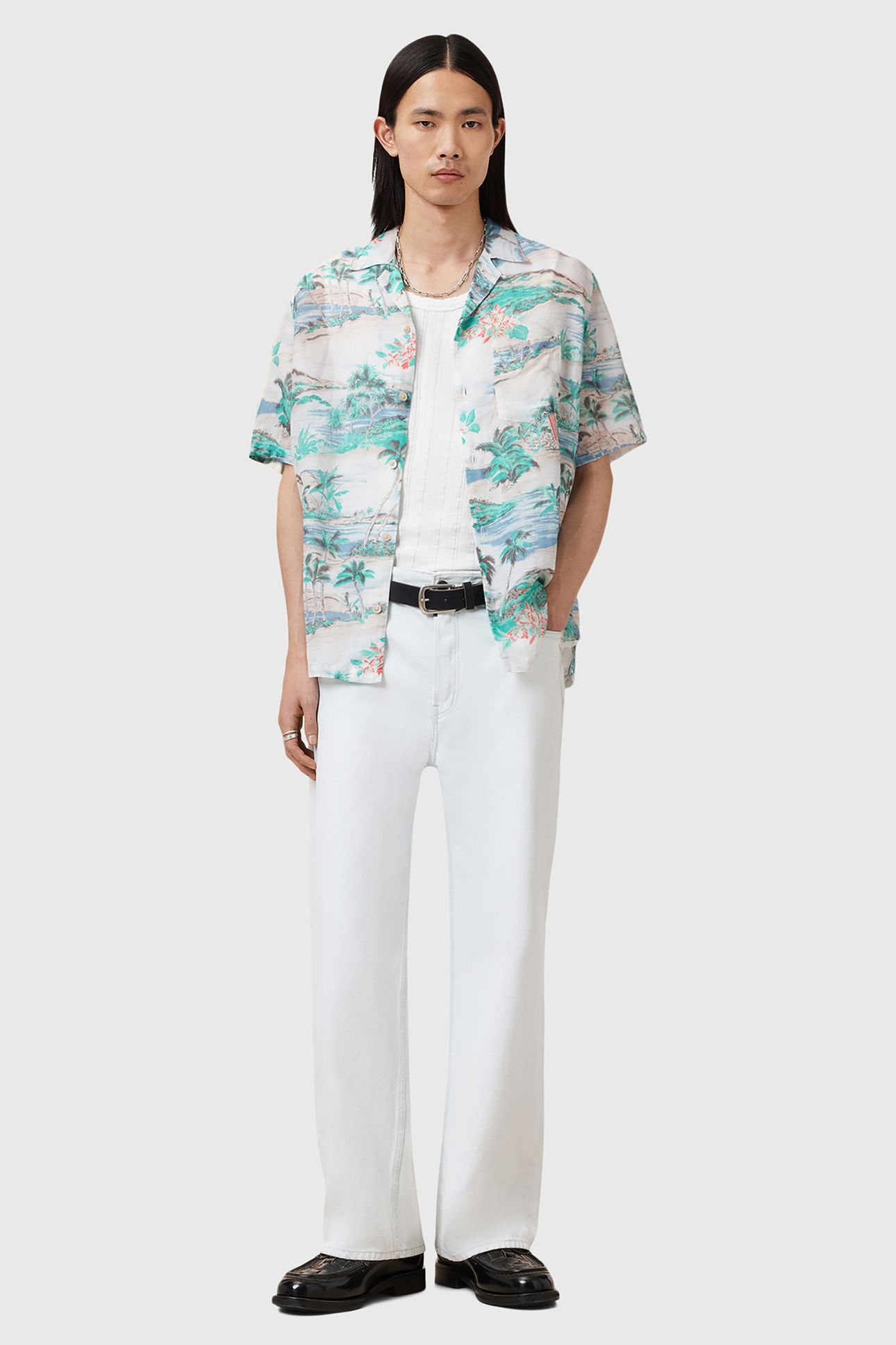 BIARRITZ SS SHIRT FROSTED WHITE 3