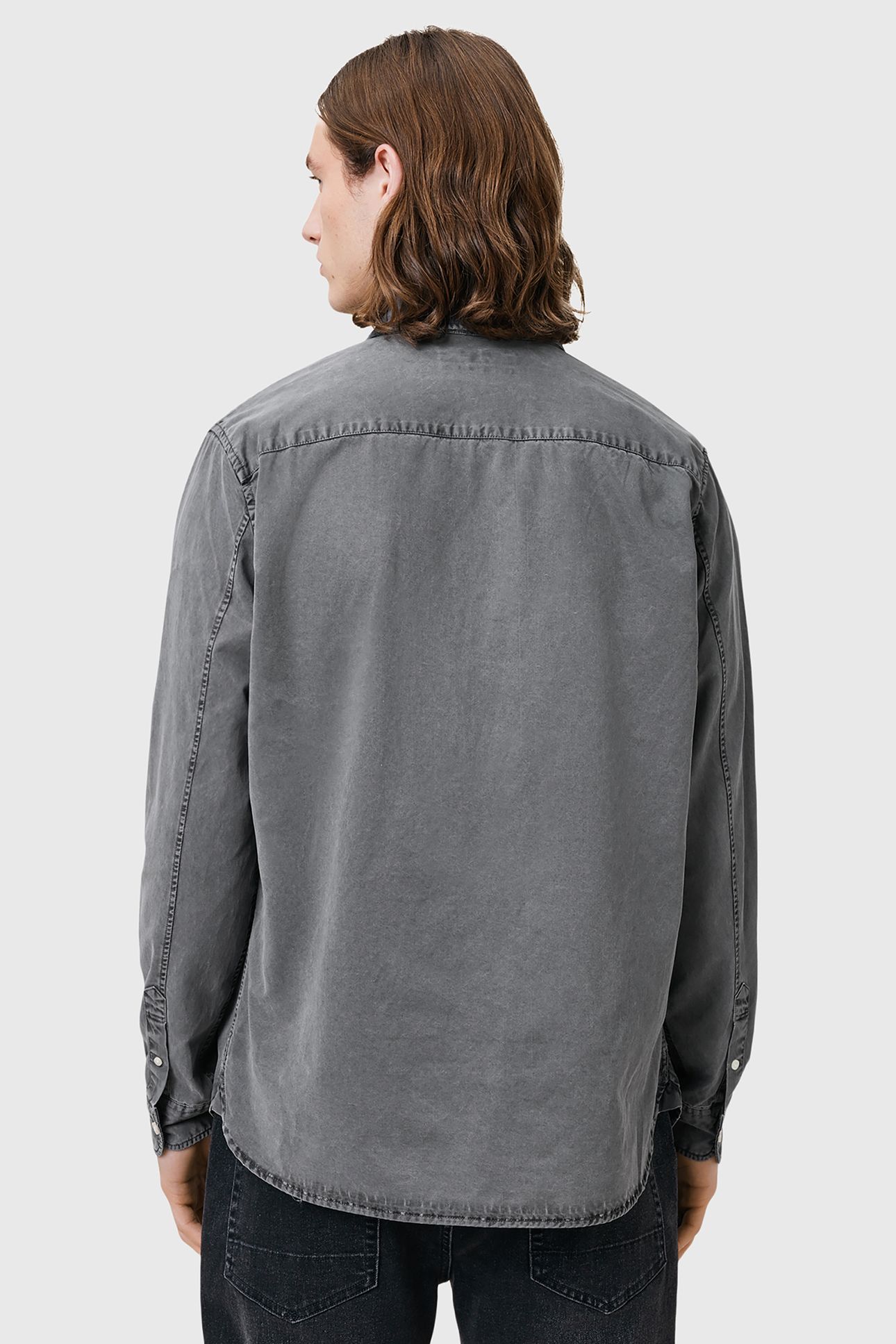 BODHI LS OVERSHIRT PILLAR GREY 2