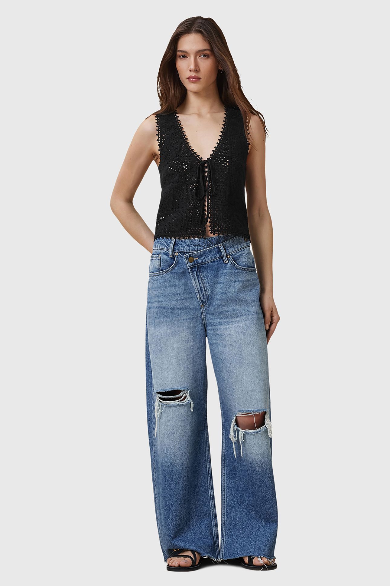 FLORENCE WAISTCOAT BLACK 3