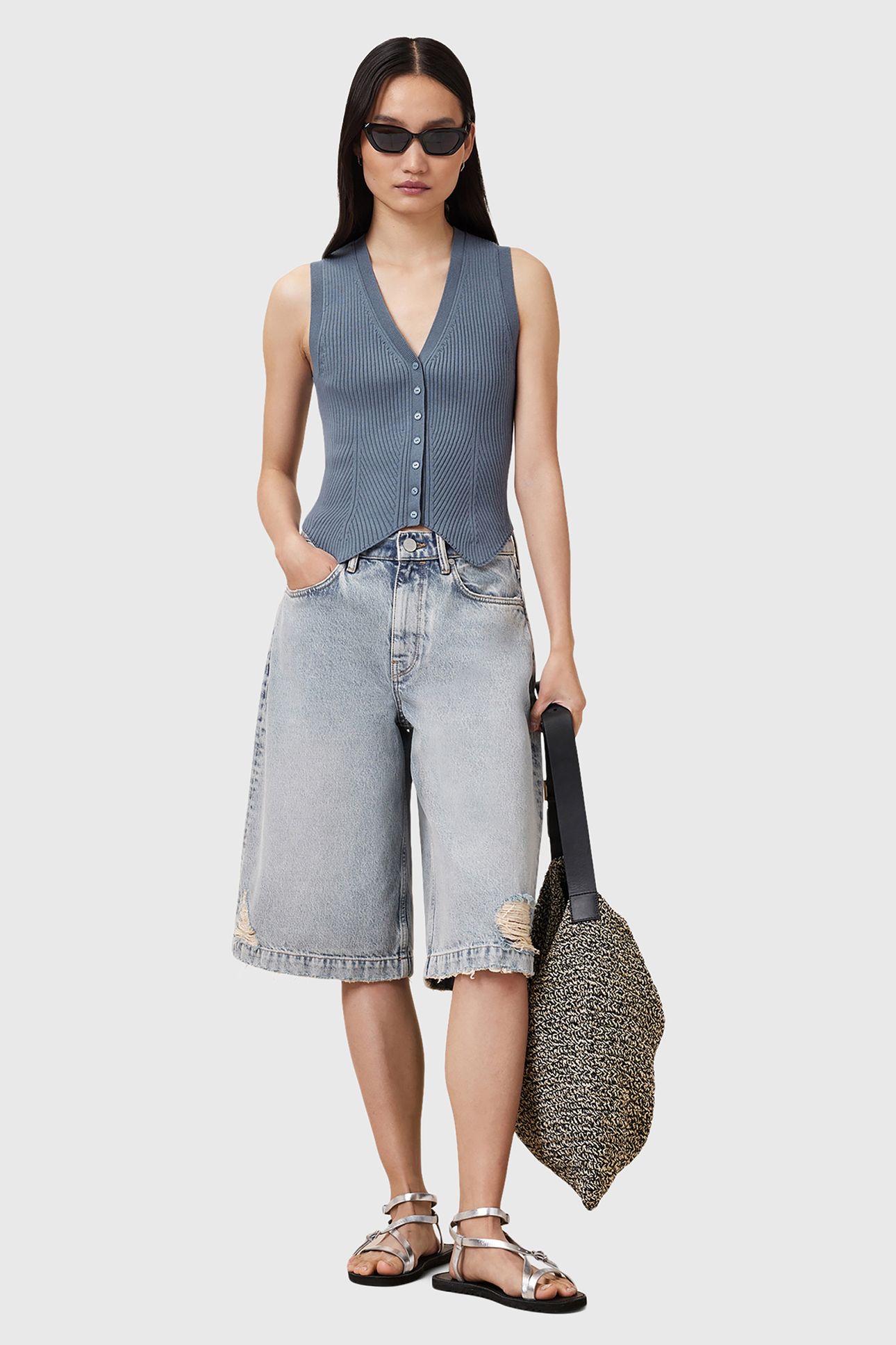 CRUZ WAISTCOAT FLINT GREY 5
