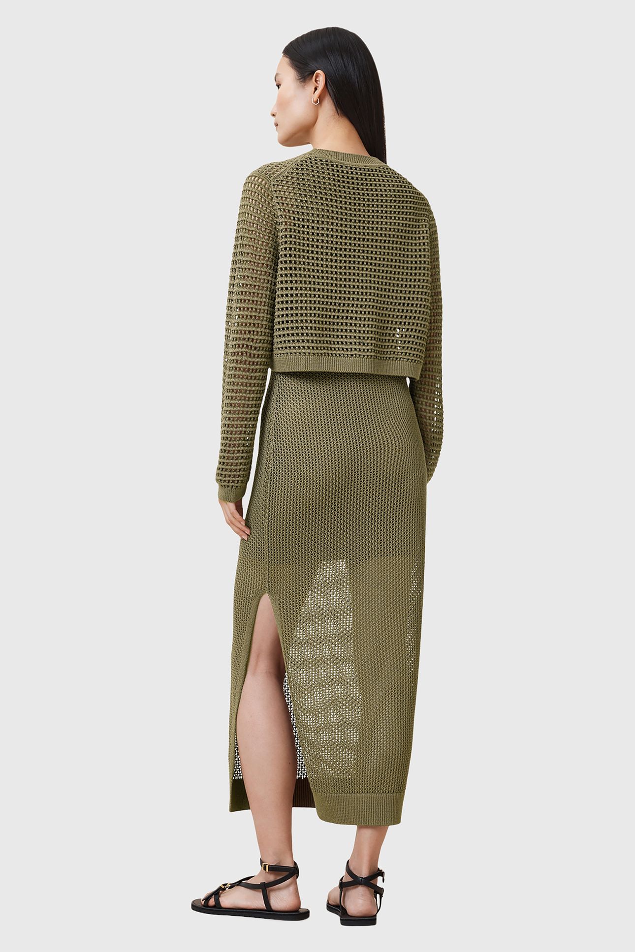 MIRO DRESS FIR GREEN 2