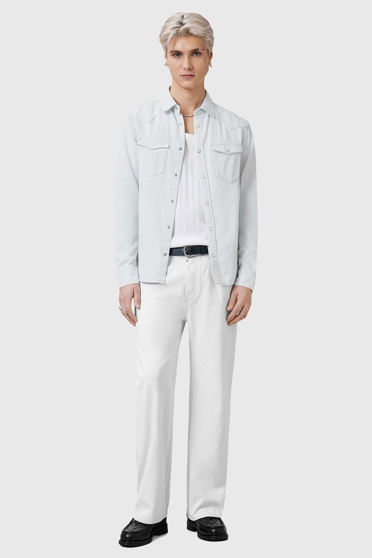 MACGOWAN SHIRT BLEACH WHITE 5