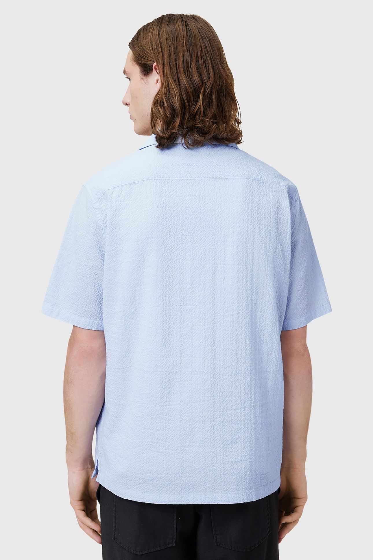 VALMER SS SHIRT SHORE BLUE 2