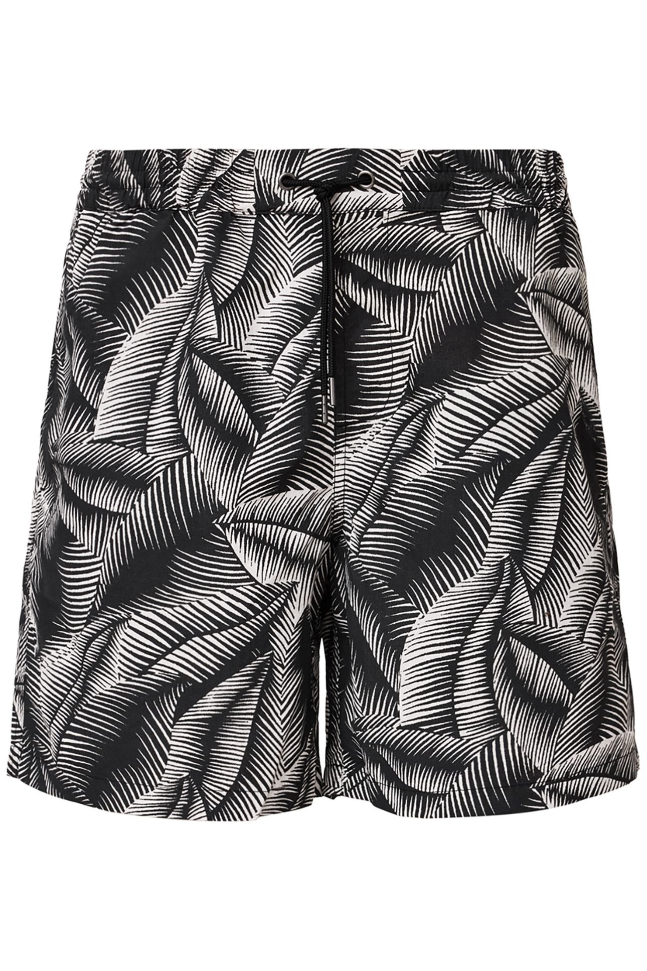 MARSEILLE SWIMSHORT JET BLACK/OPT WHT 4
