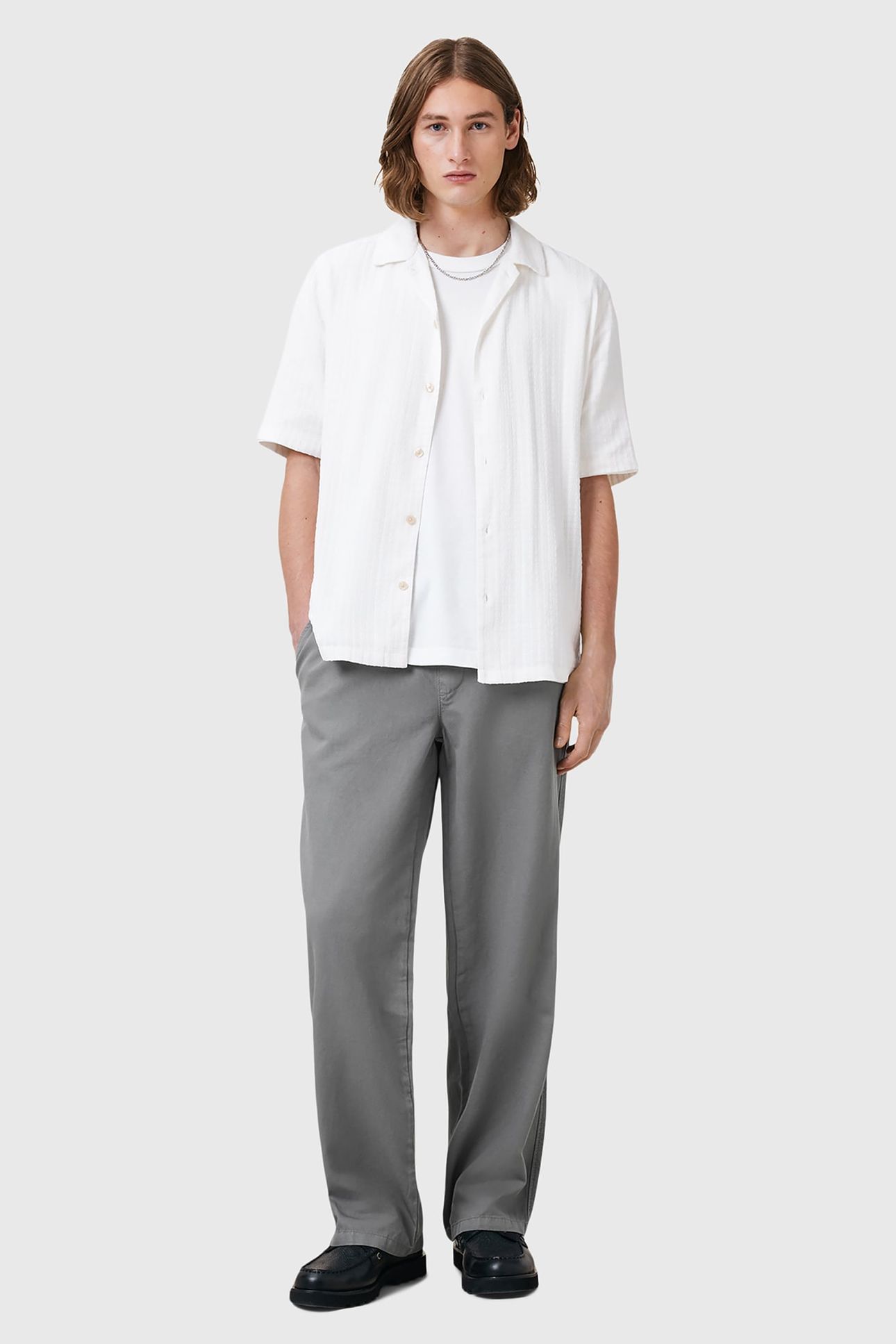 HANBURY TROUSER PILLAR GREY 3