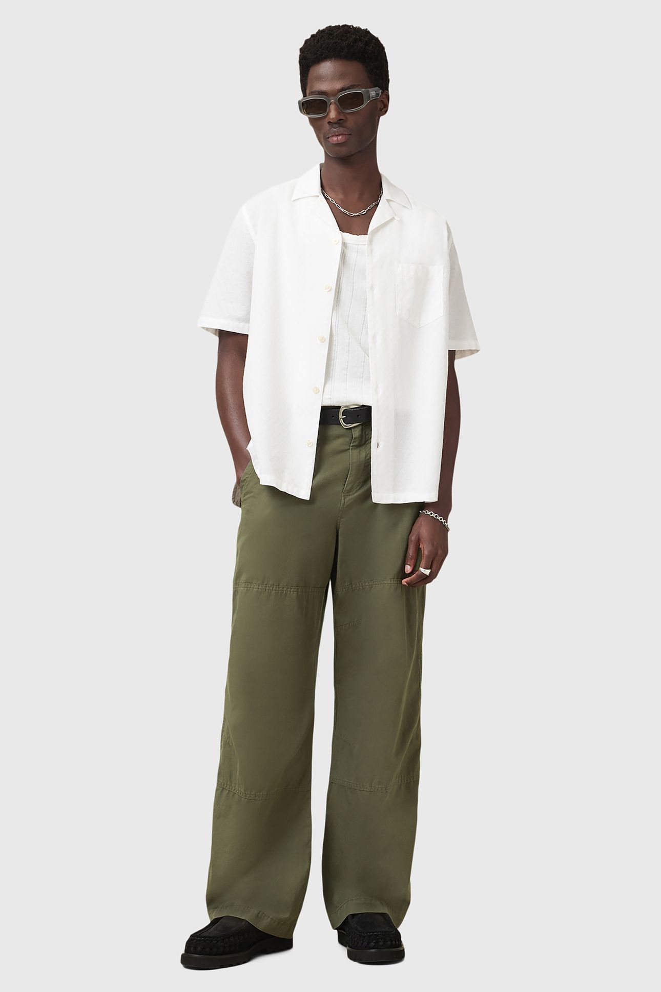 DEPOT TROUSER KHAKI GREEN 3